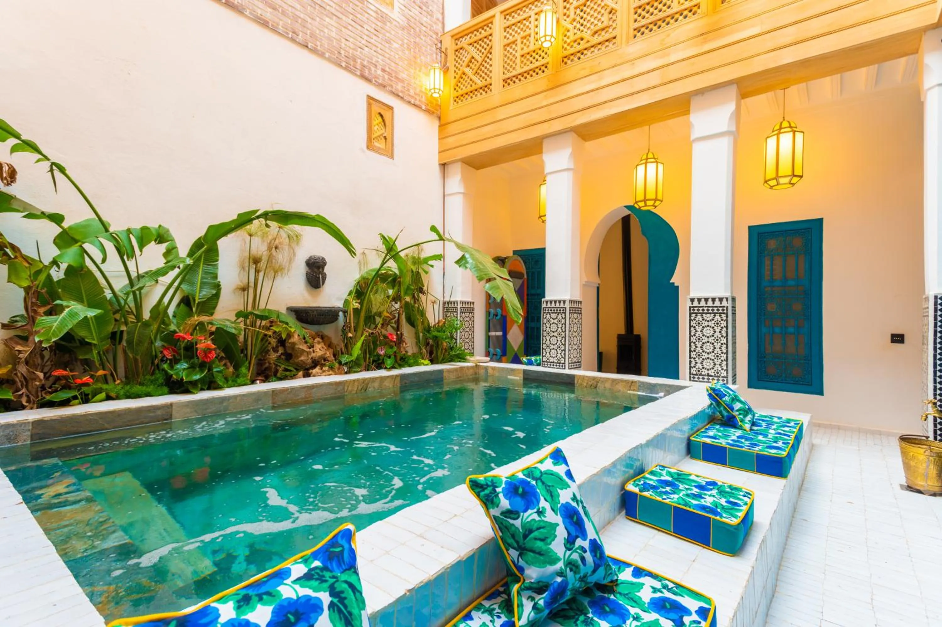 Hot Tub in Riad Tibibt