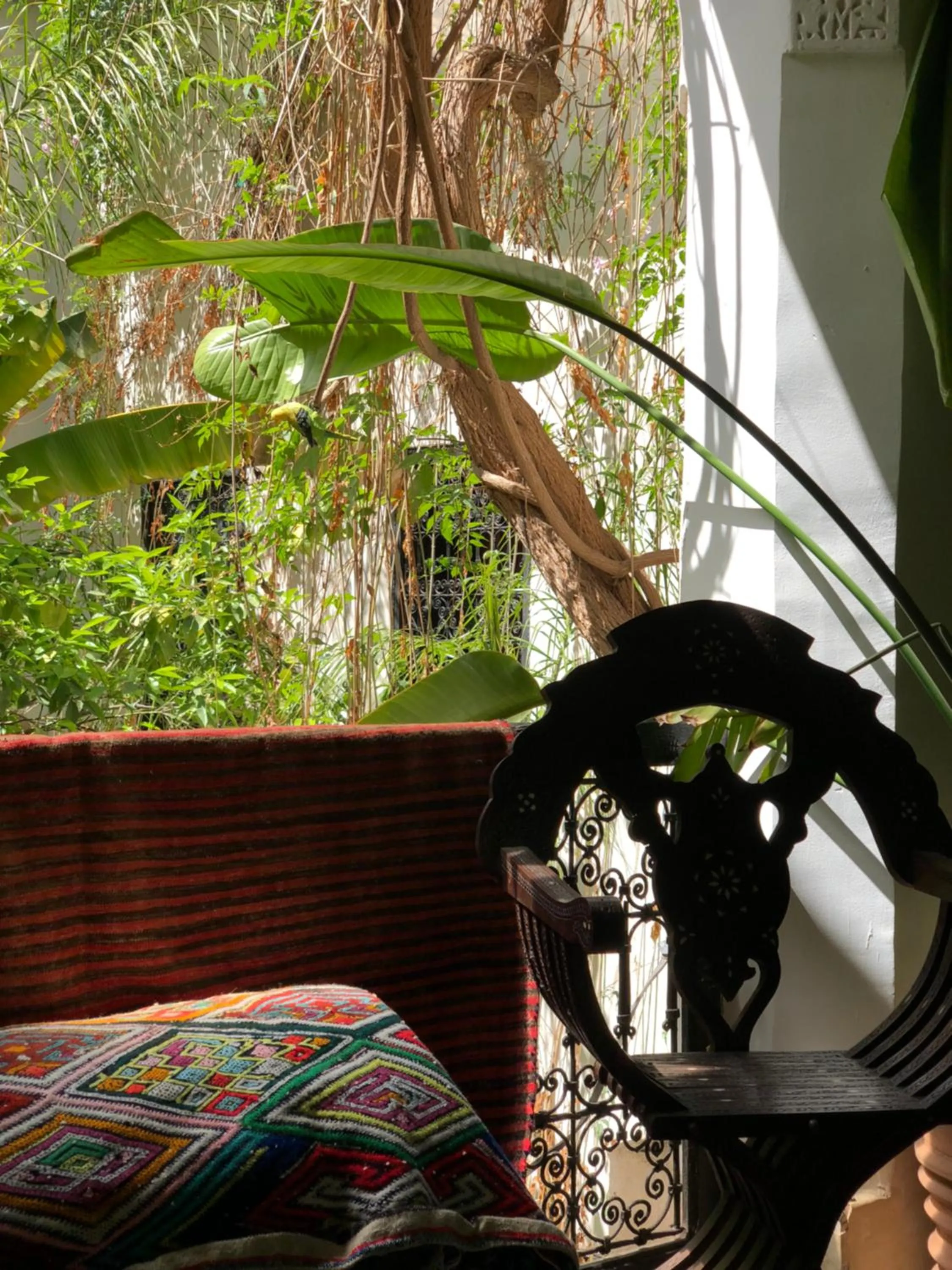 Balcony/Terrace in Riad Tibibt