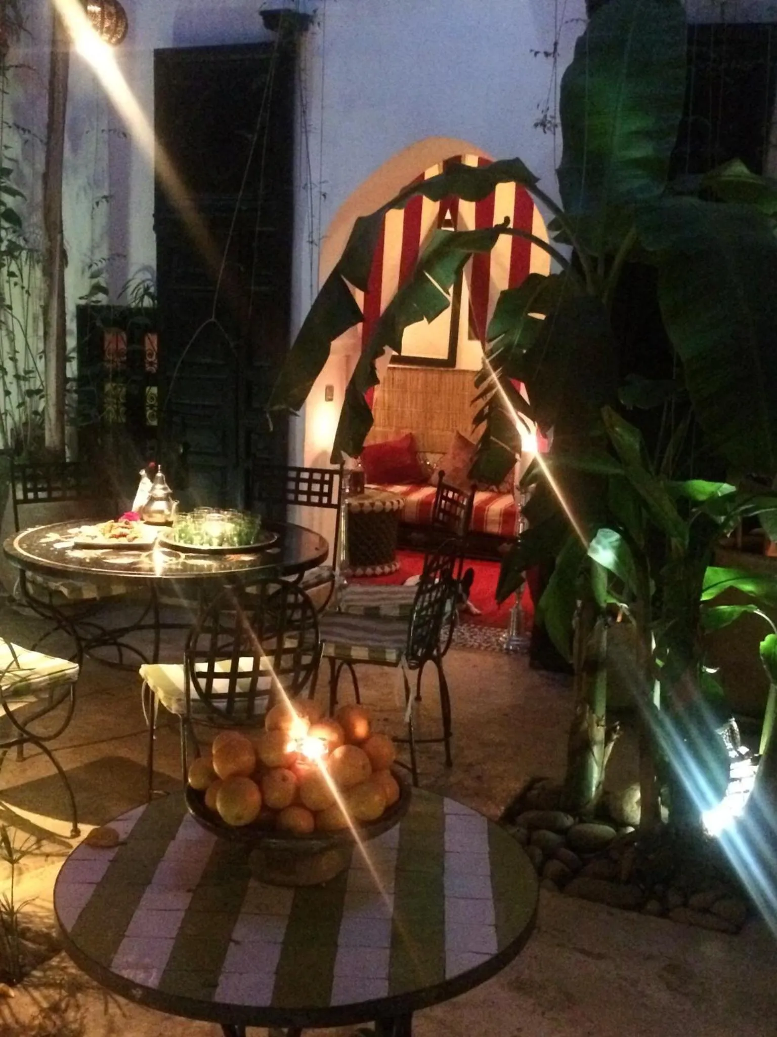 Patio in Riad Tibibt