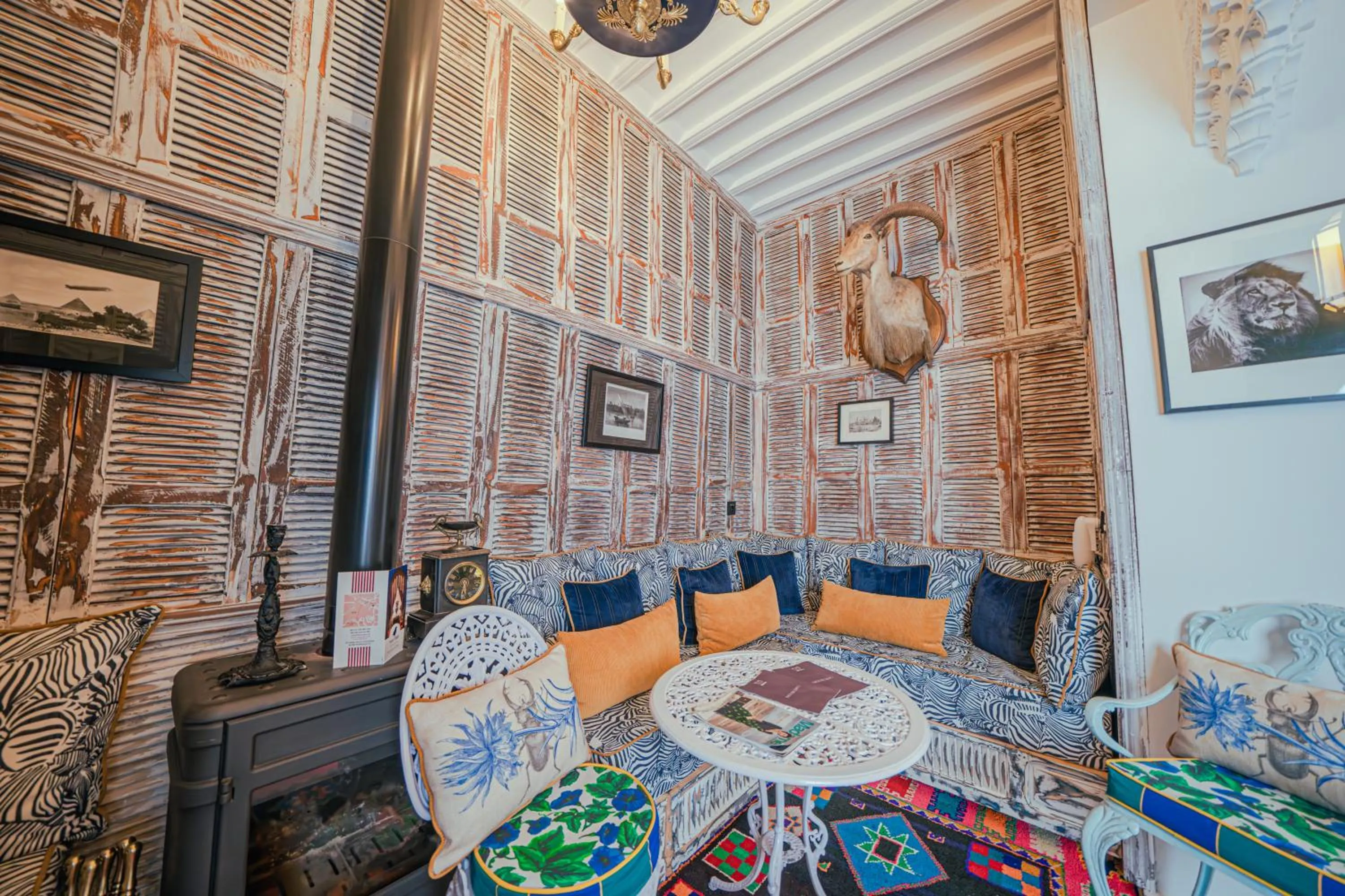 Living room in Riad Tibibt