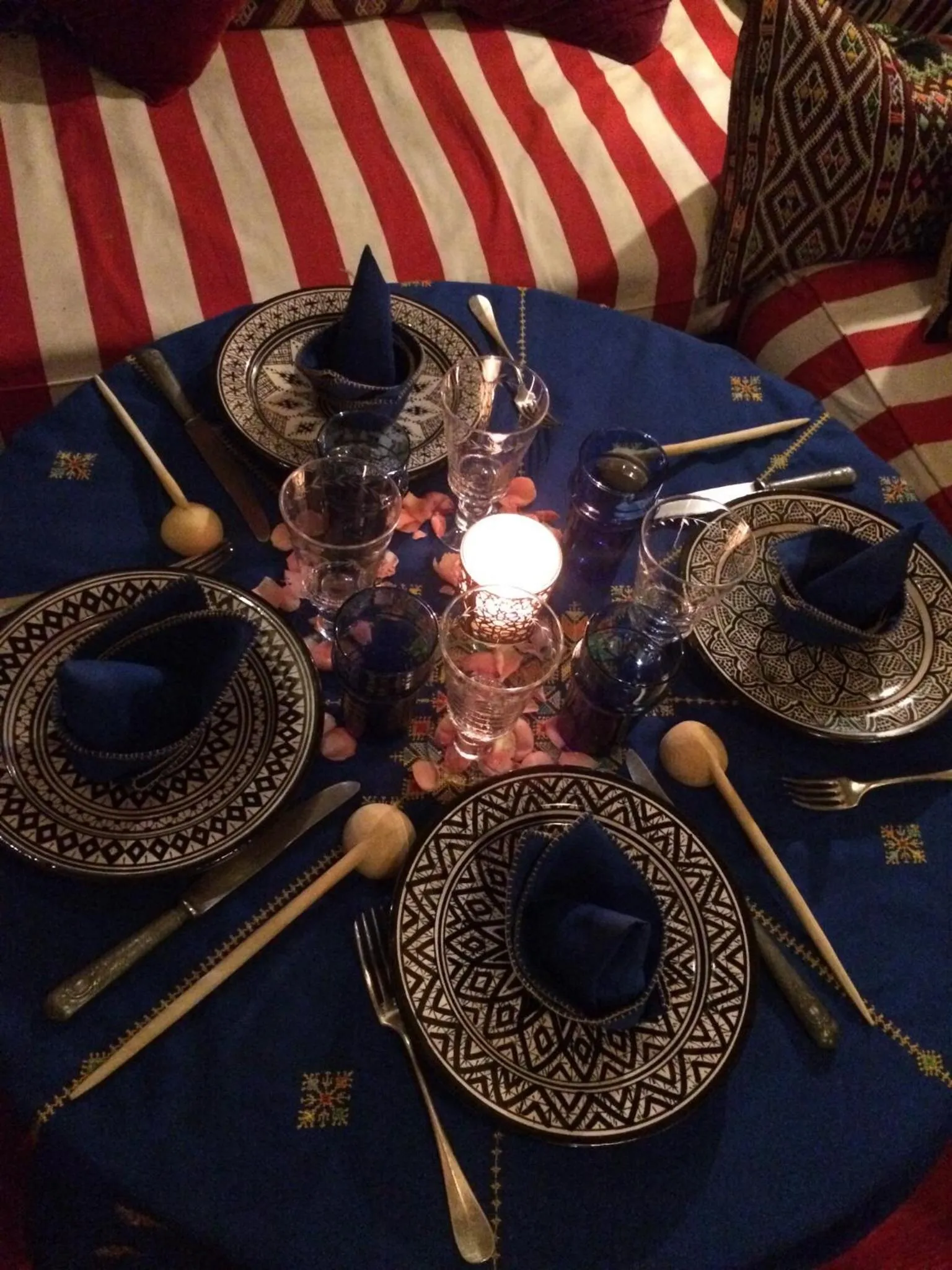 Food close-up in Riad Tibibt