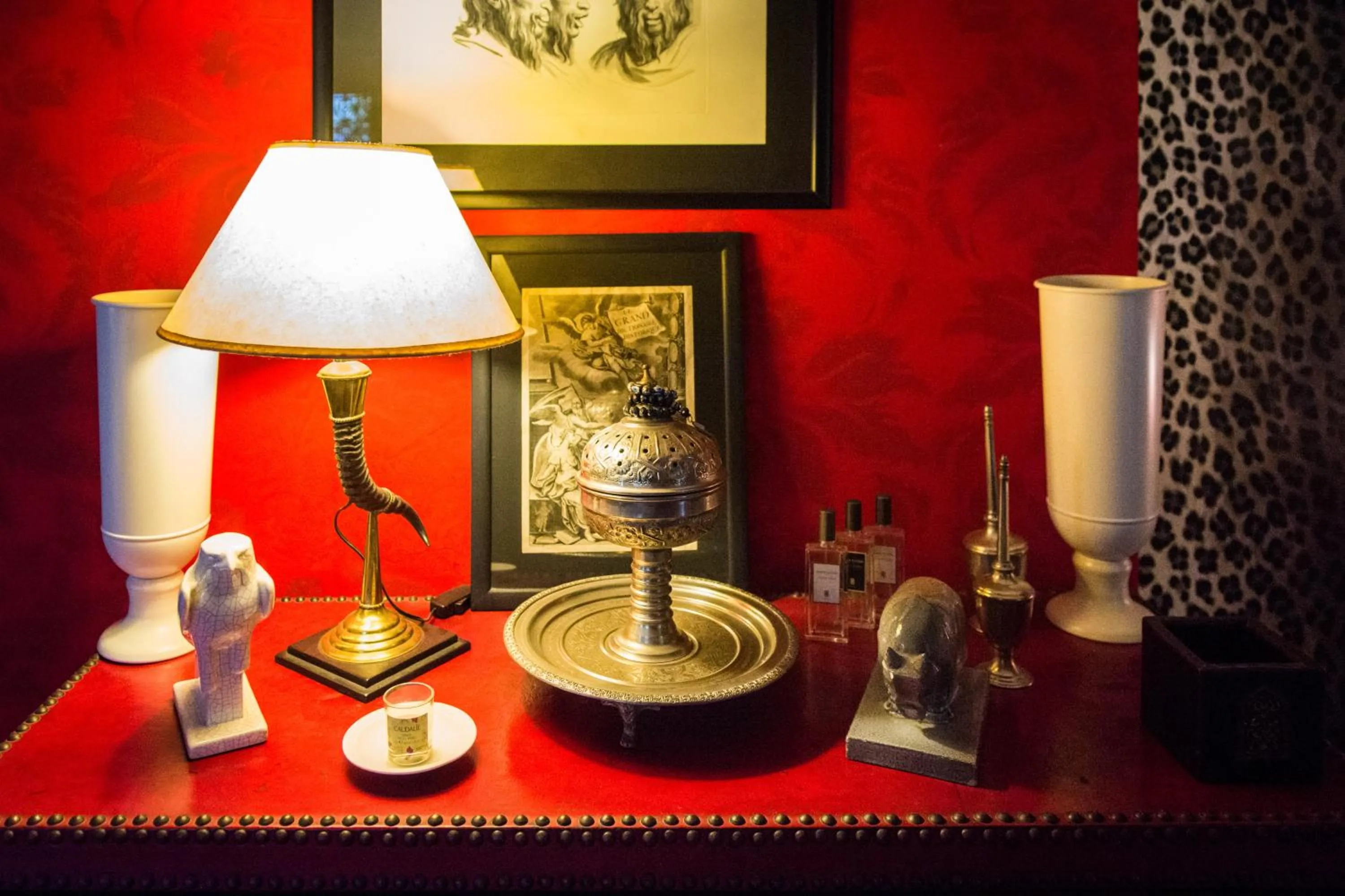 Decorative detail in Riad Tibibt