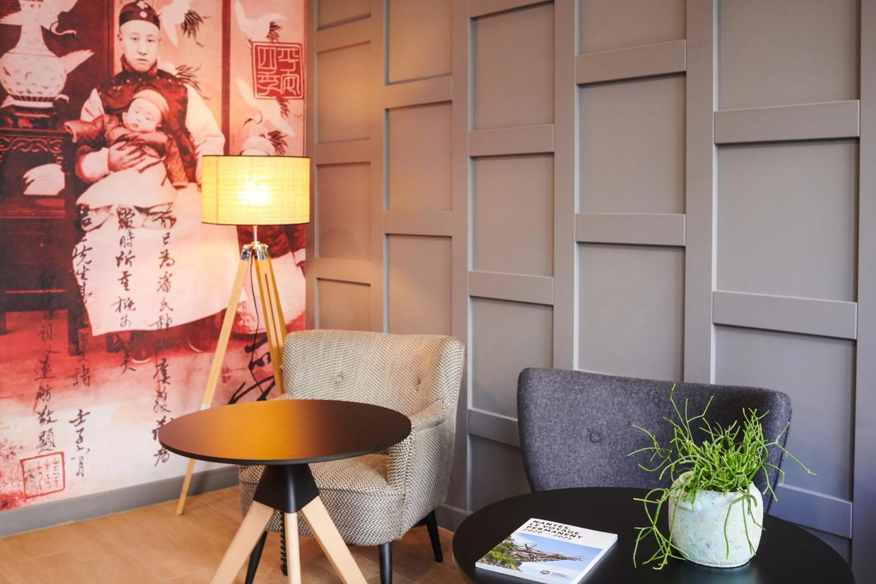 Lounge or bar in Ibis Styles Nantes Centre Place Graslin