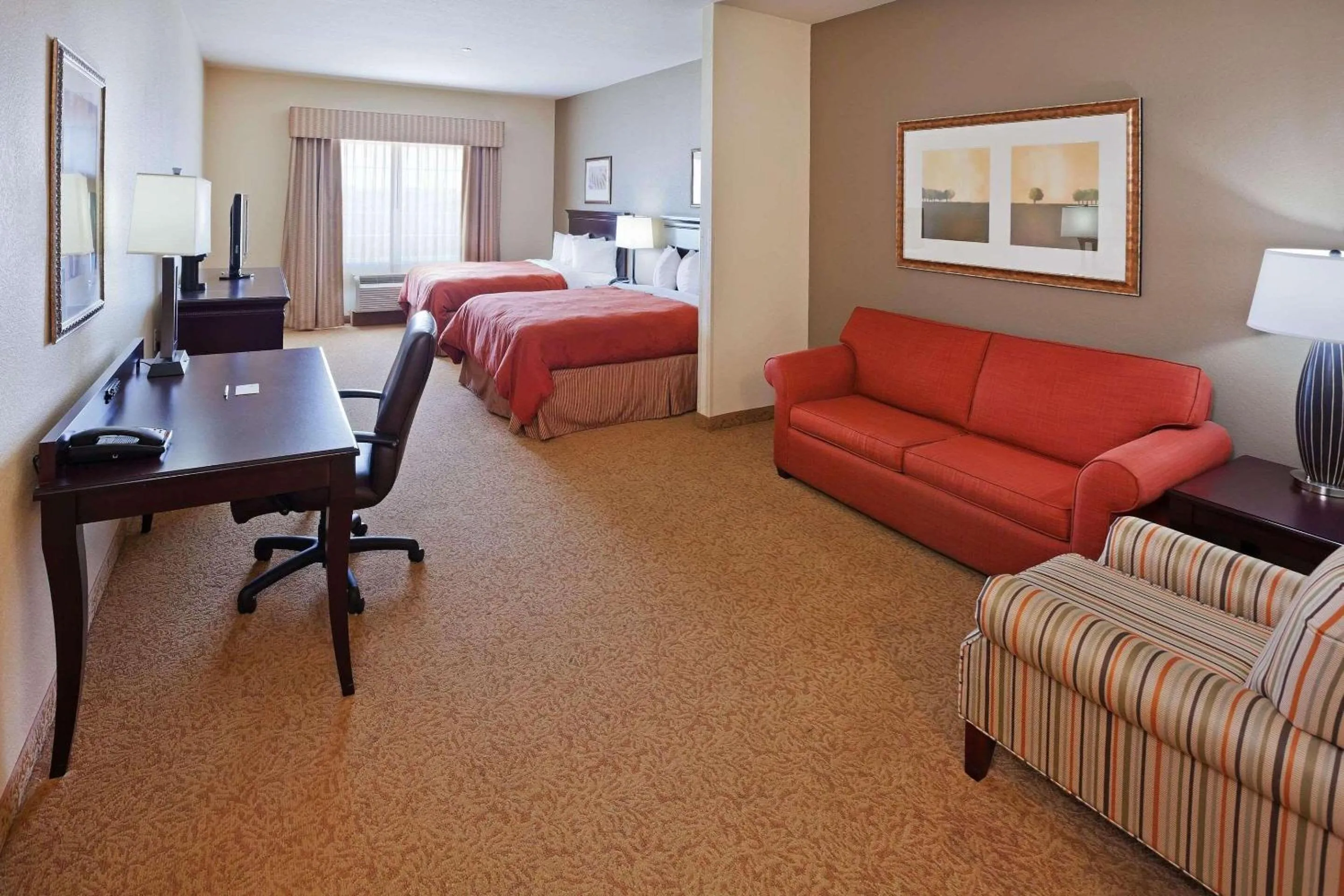 Bedroom in Country Inn & Suites by Radisson, Oklahoma City - Quail Springs, OK