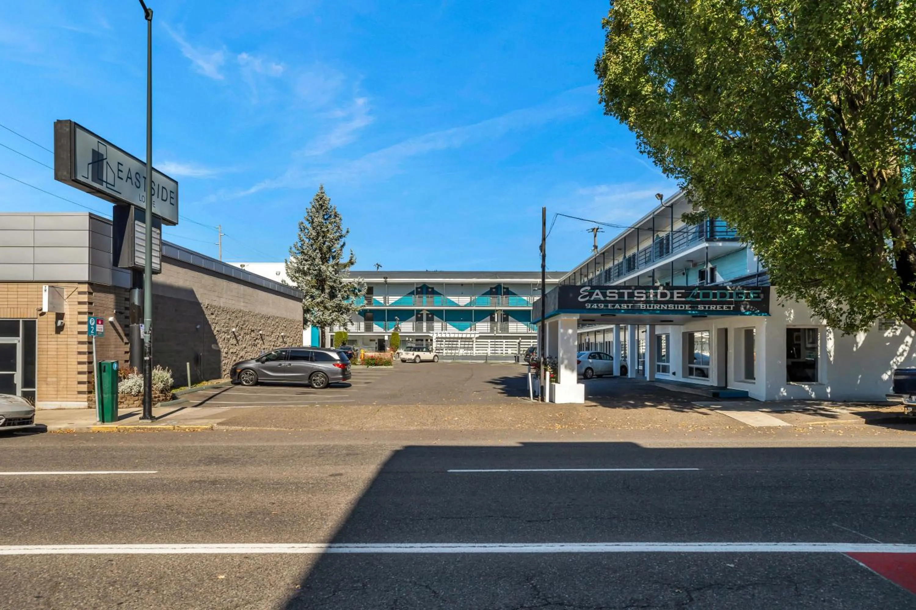 Property building in Eastside Lodge