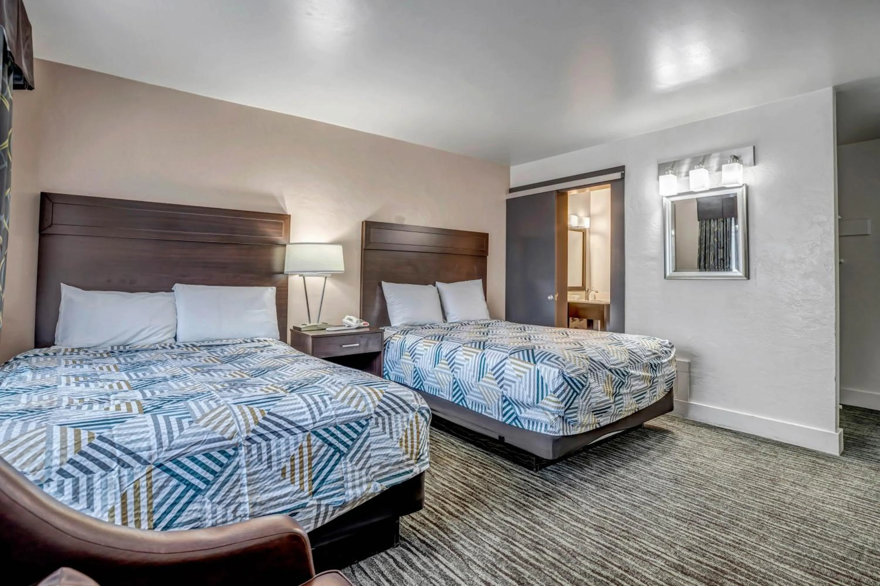 Bed in Eastside Lodge