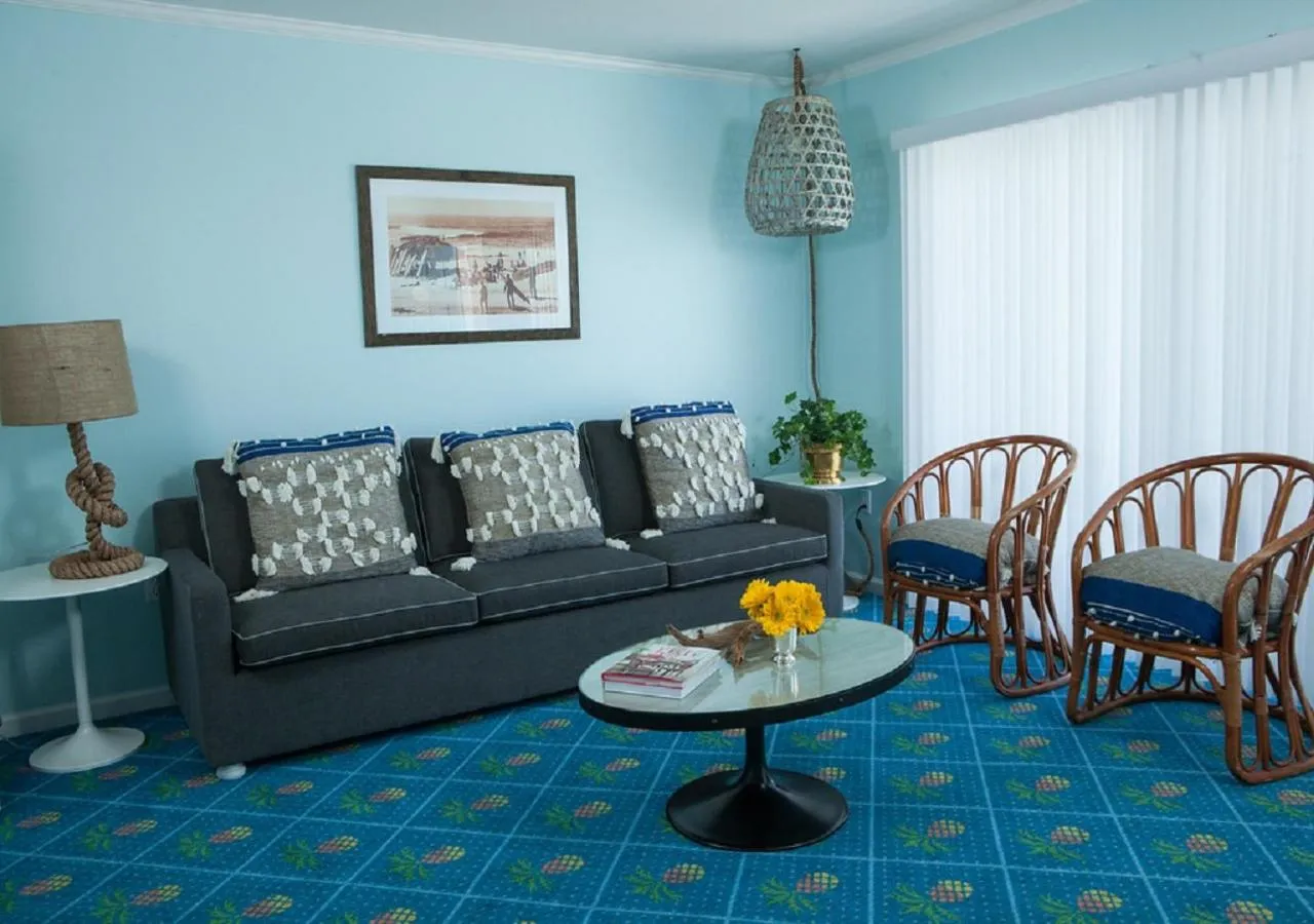 Living room in Beach Shack
