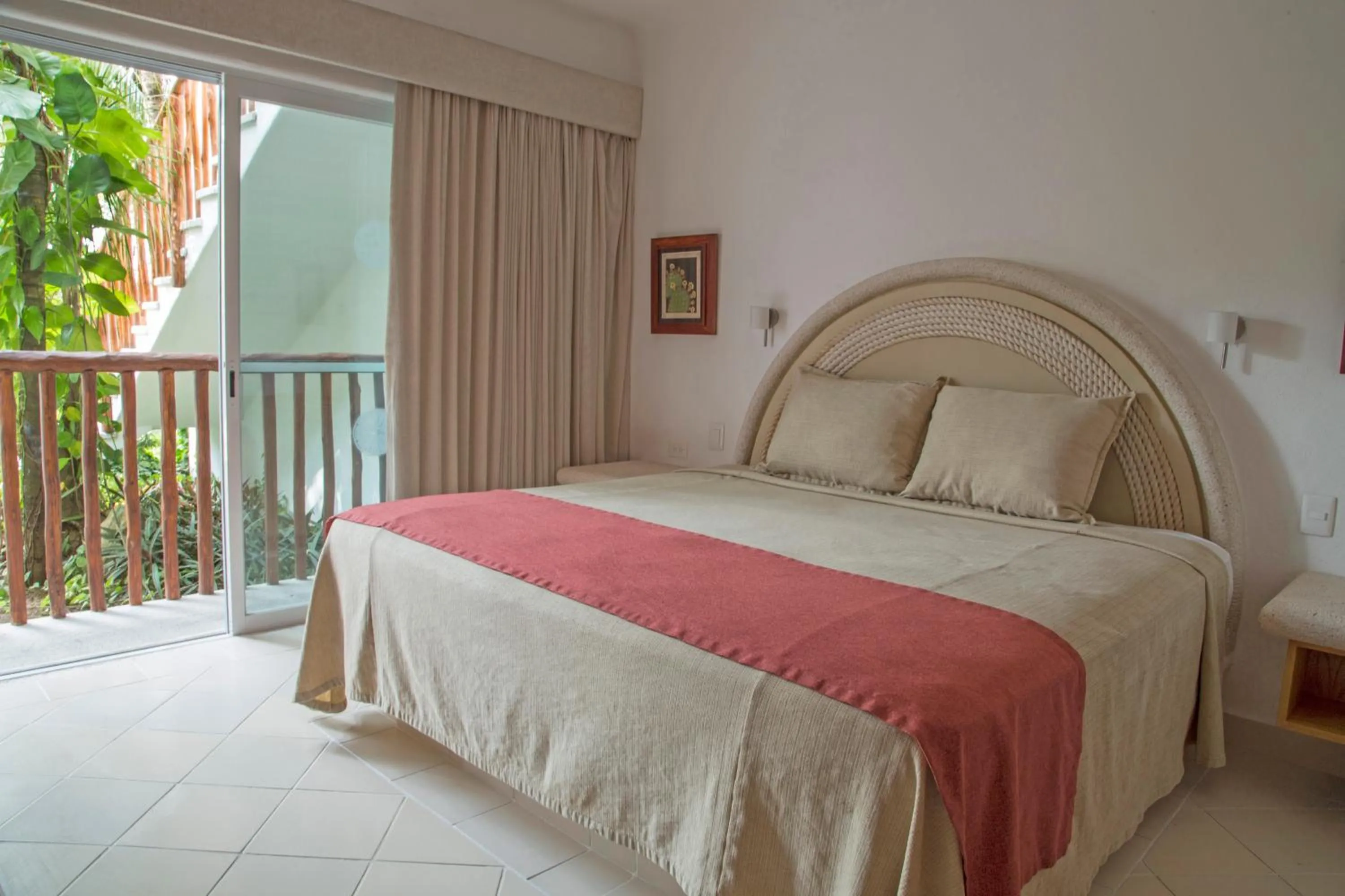 Bed in Las Villas Akumal