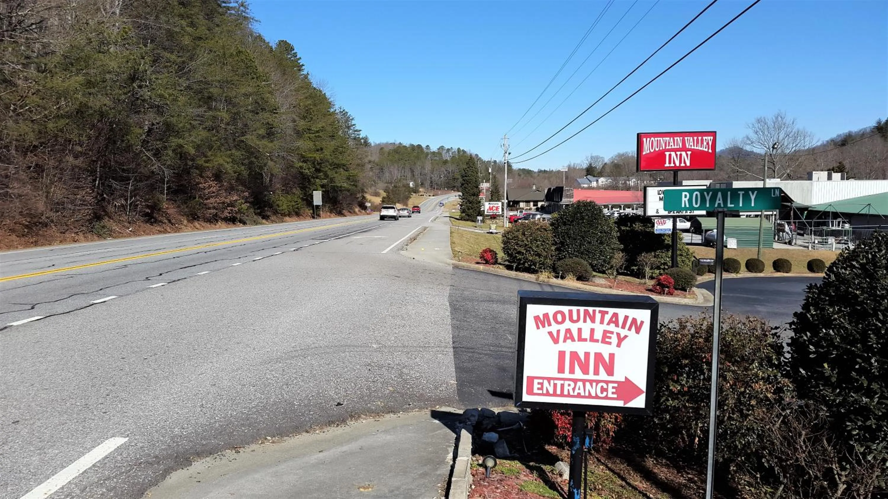 Property logo or sign in Mountain Valley Inn