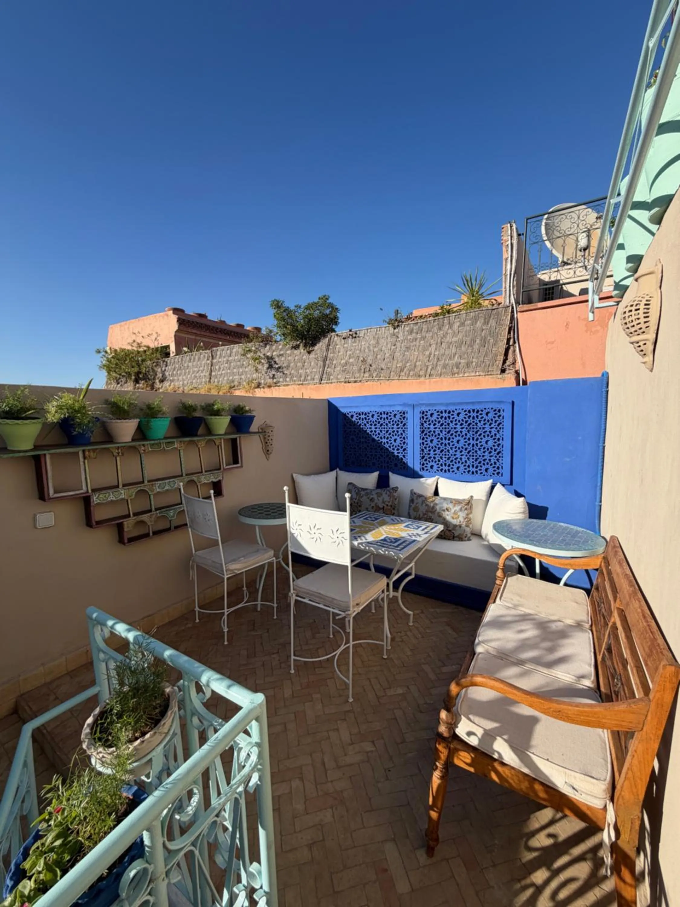 Patio in Riad Dar Saad - Hammam & Spa