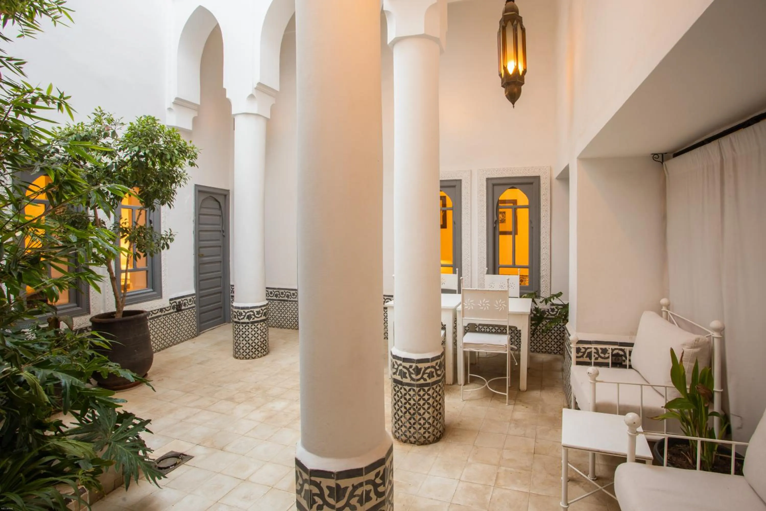 Patio in Riad Dar Saad - Hammam & Spa
