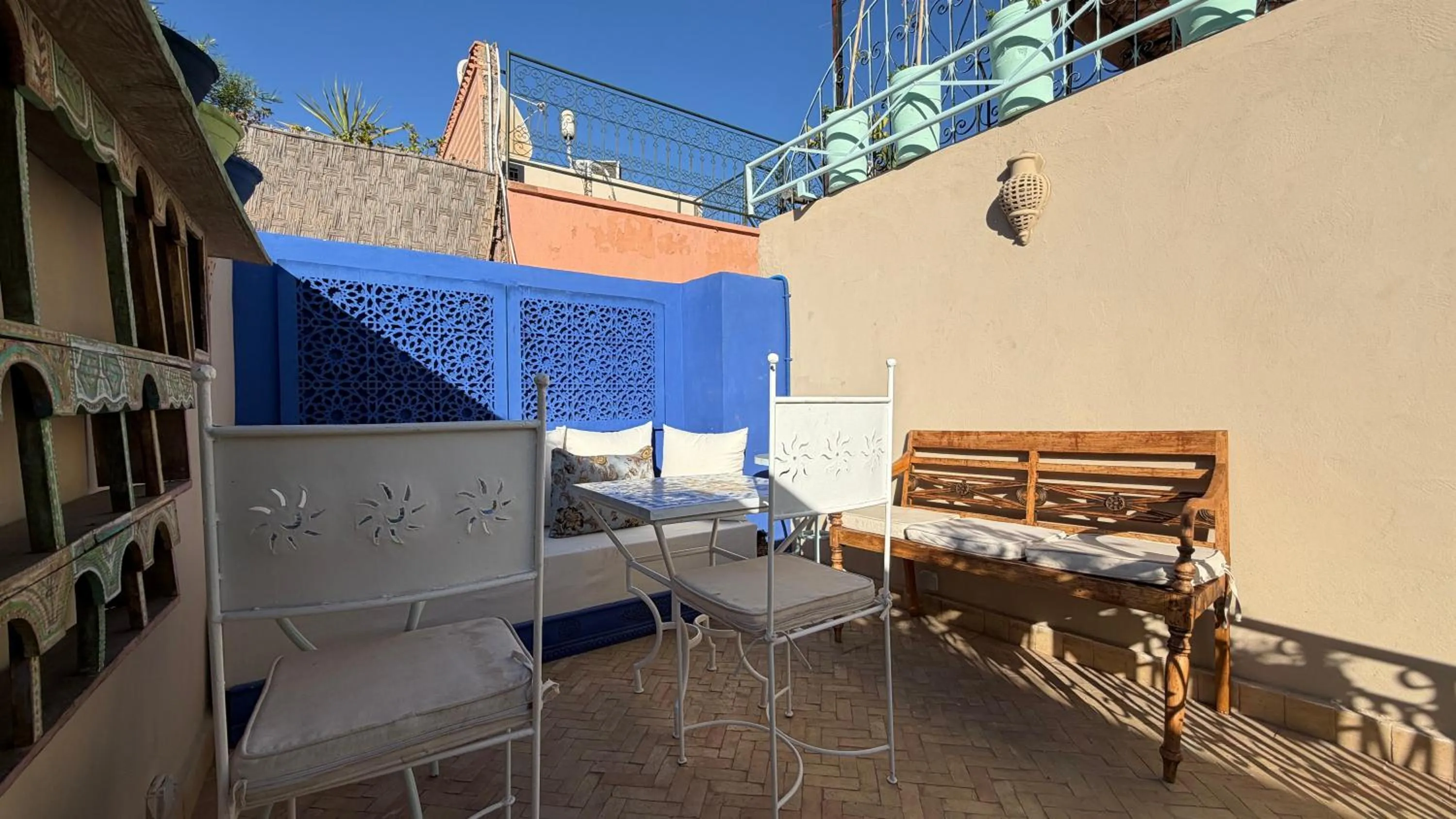 Patio in Riad Dar Saad - Hammam & Spa