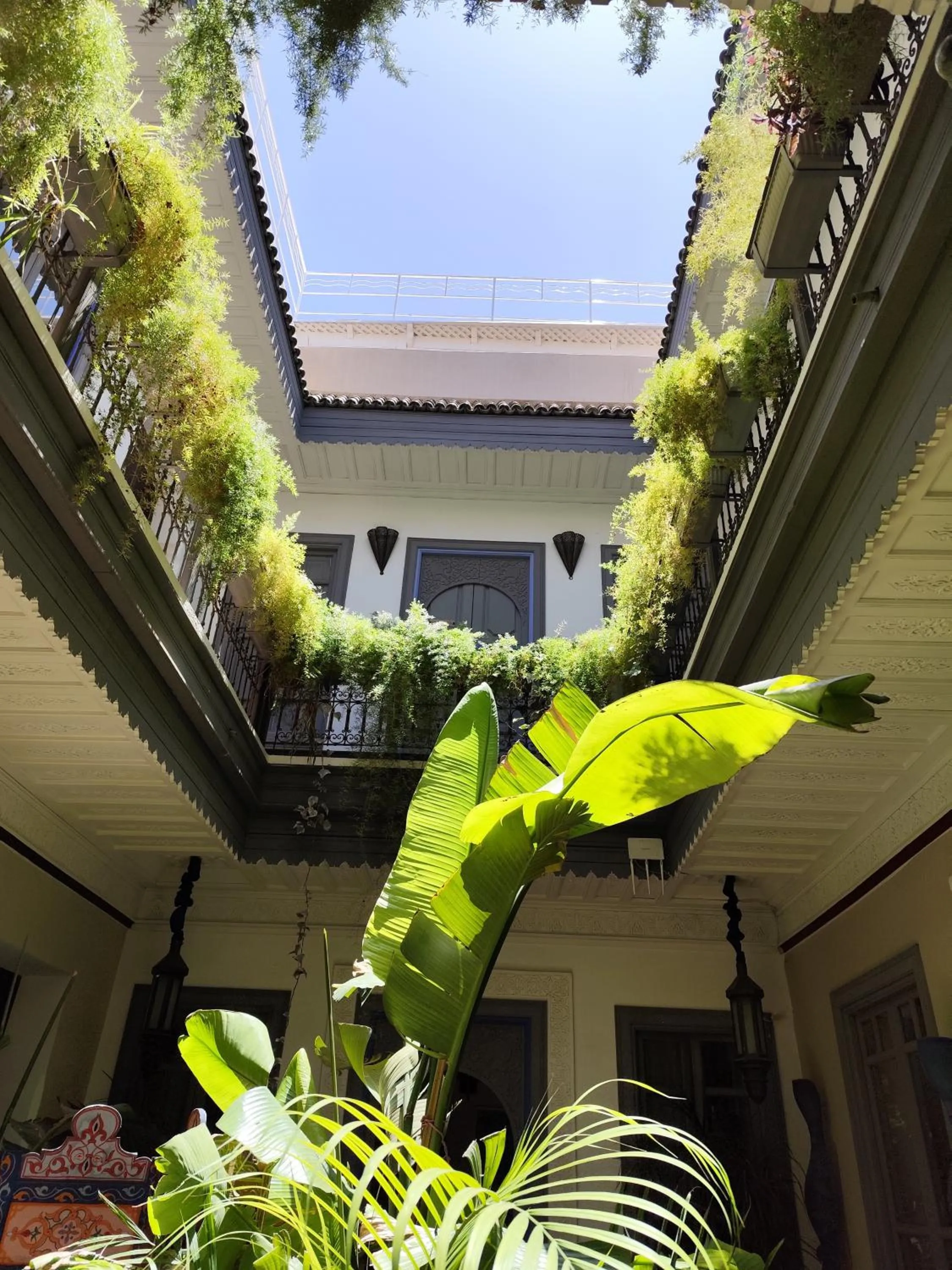 Patio in Riad Dar Saad - Hammam & Spa