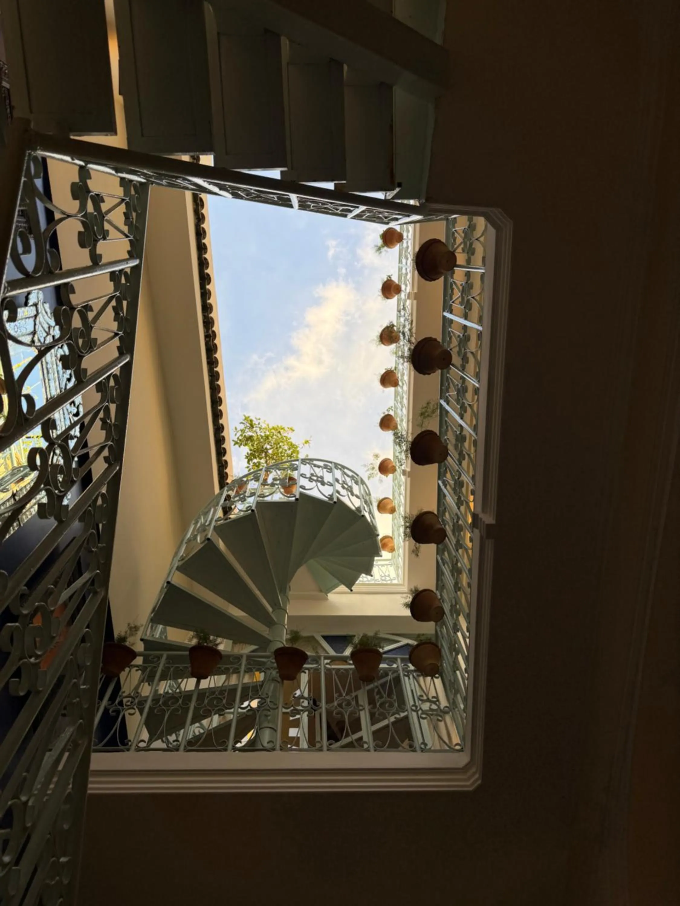 Bird's eye view in Riad Dar Saad - Hammam & Spa