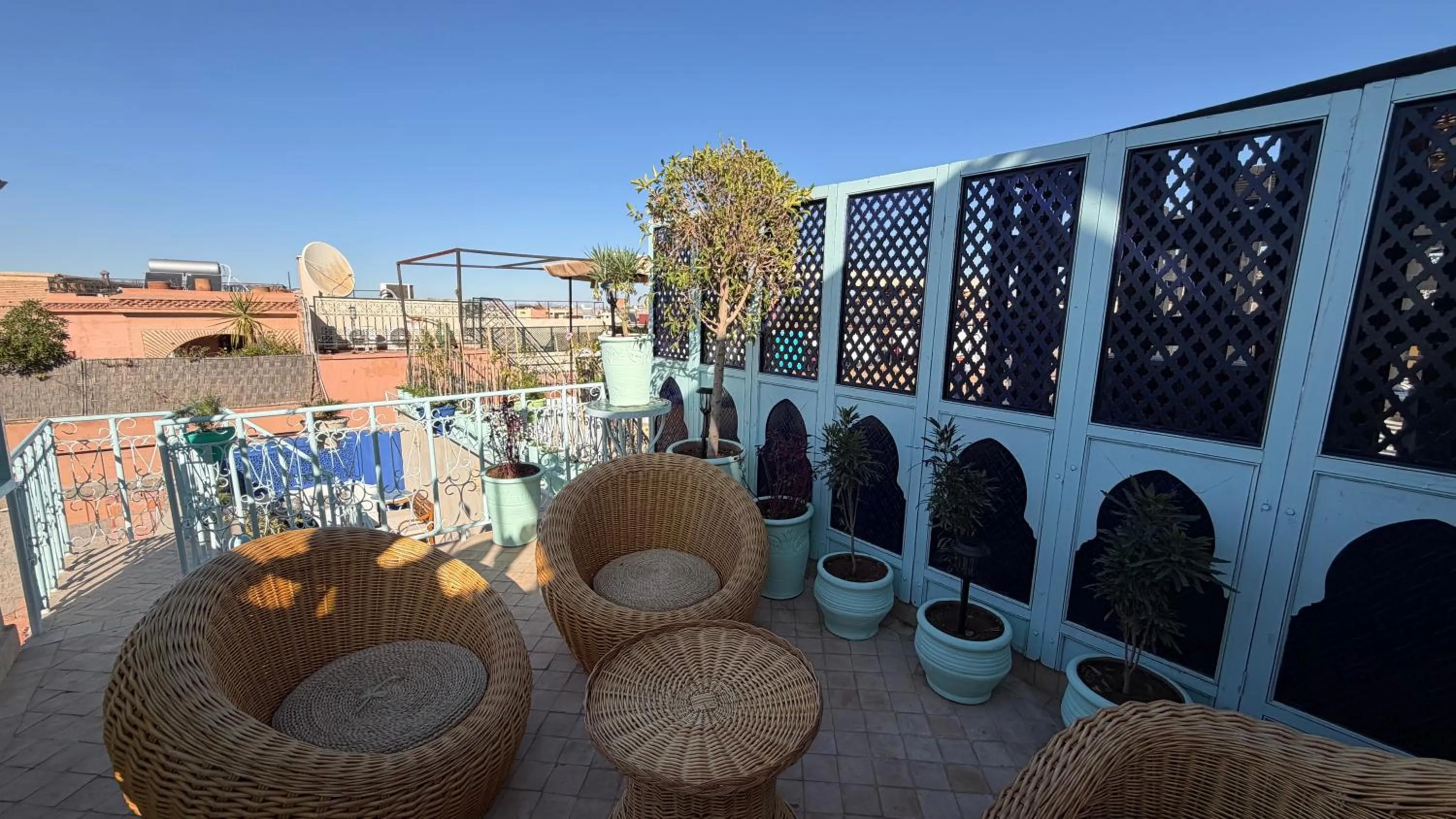 Patio in Riad Dar Saad - Hammam & Spa