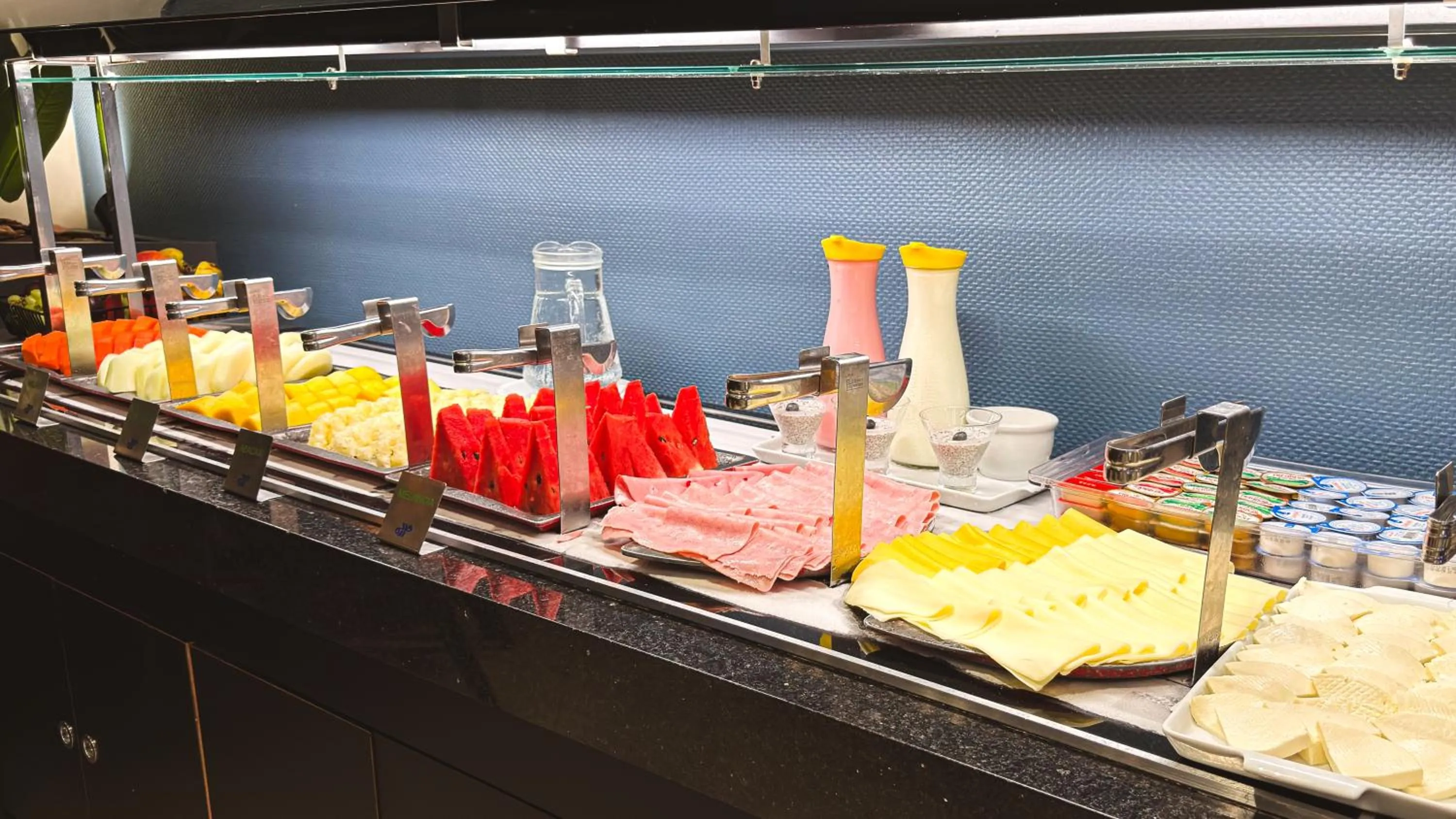 Buffet breakfast in HD Plaza Hotel