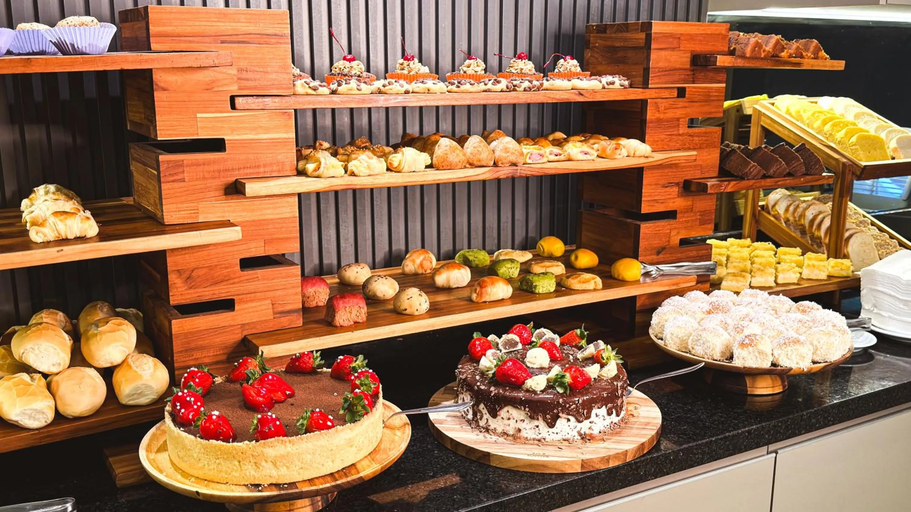 Buffet breakfast in HD Plaza Hotel