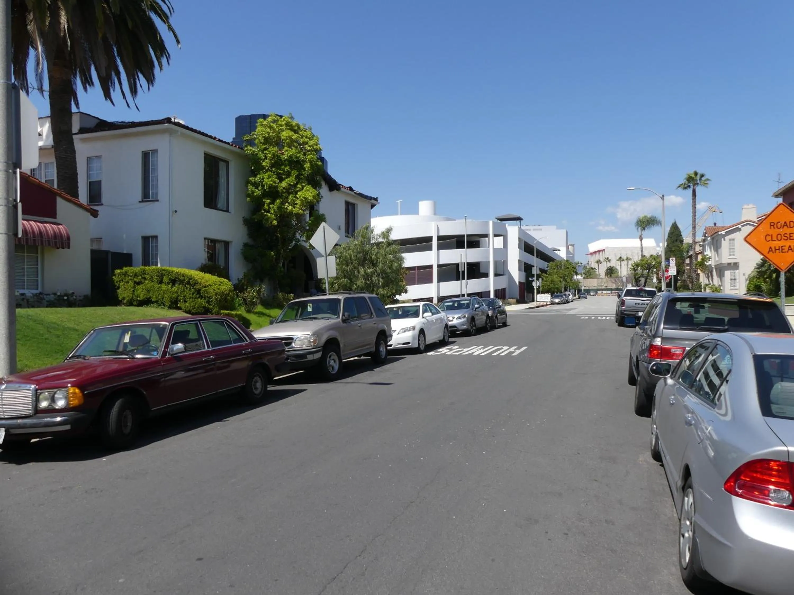 Street view in Wilshire Orange Hotel