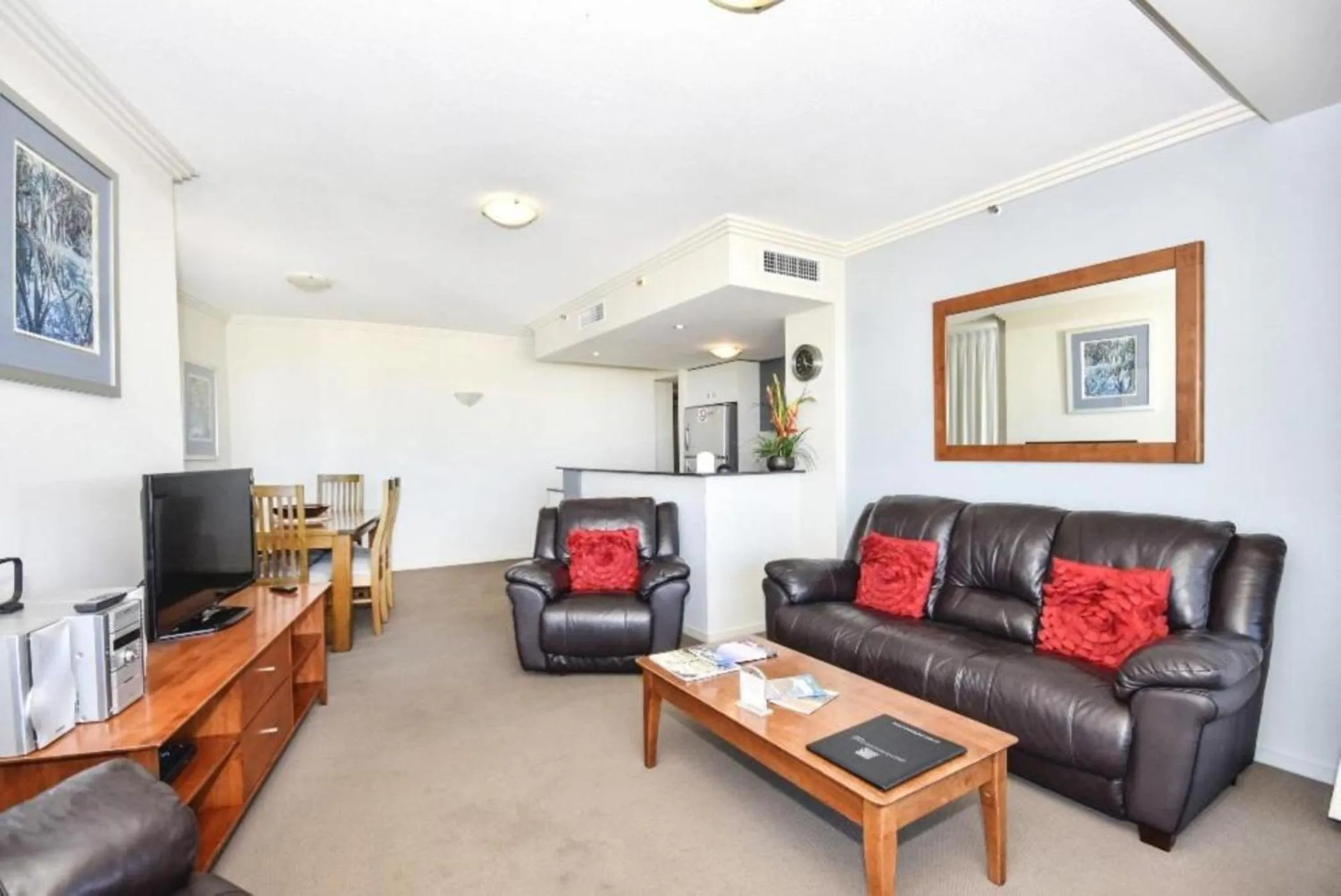 Living room in Pumicestone Blue