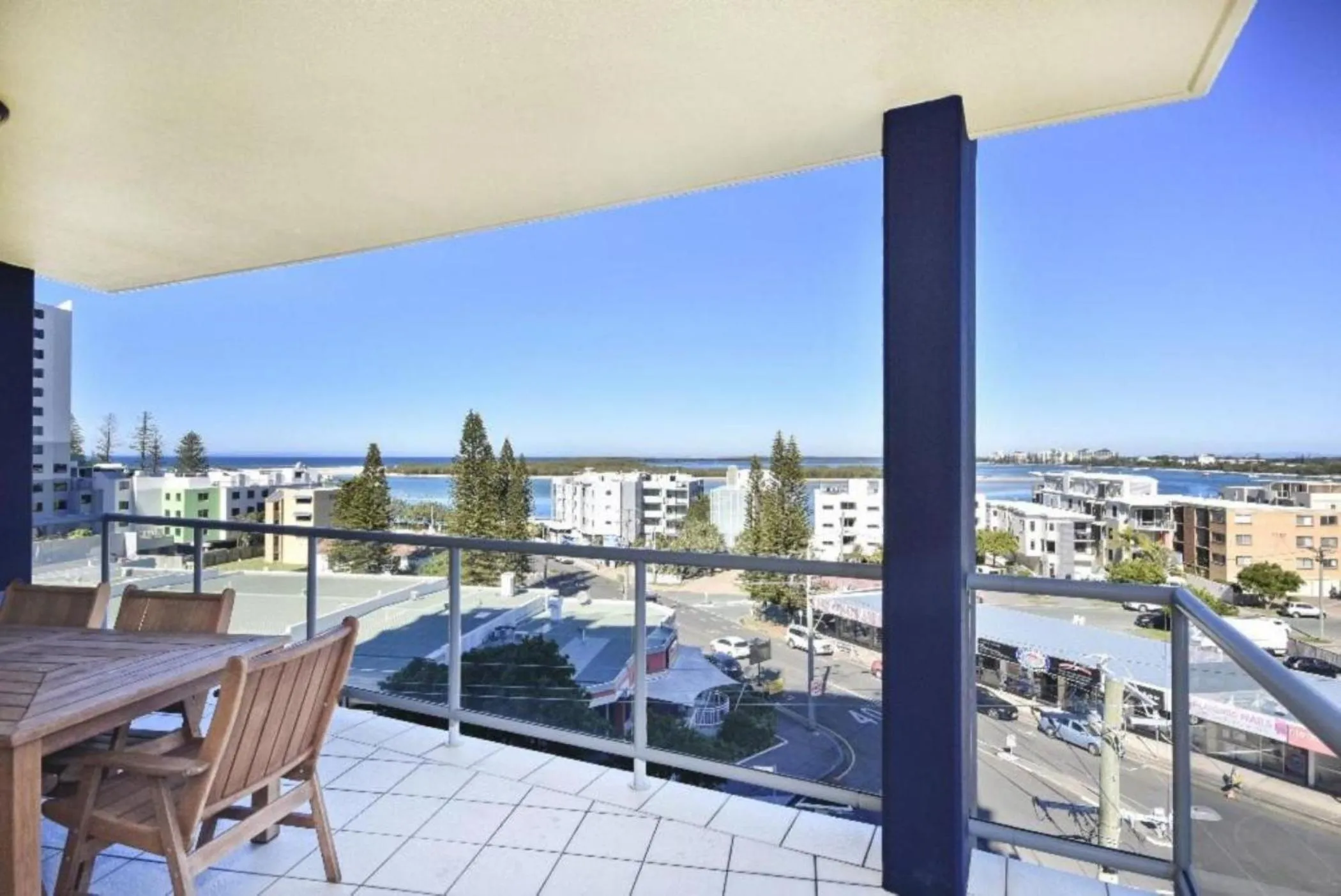 Balcony/Terrace in Pumicestone Blue