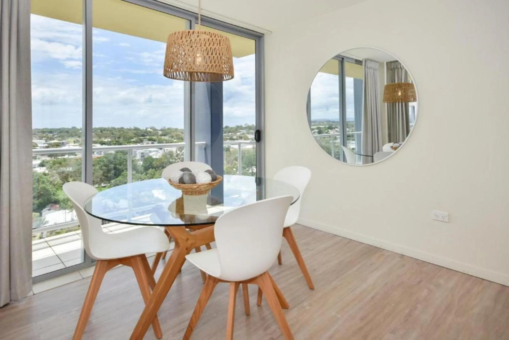 Dining area in Pumicestone Blue