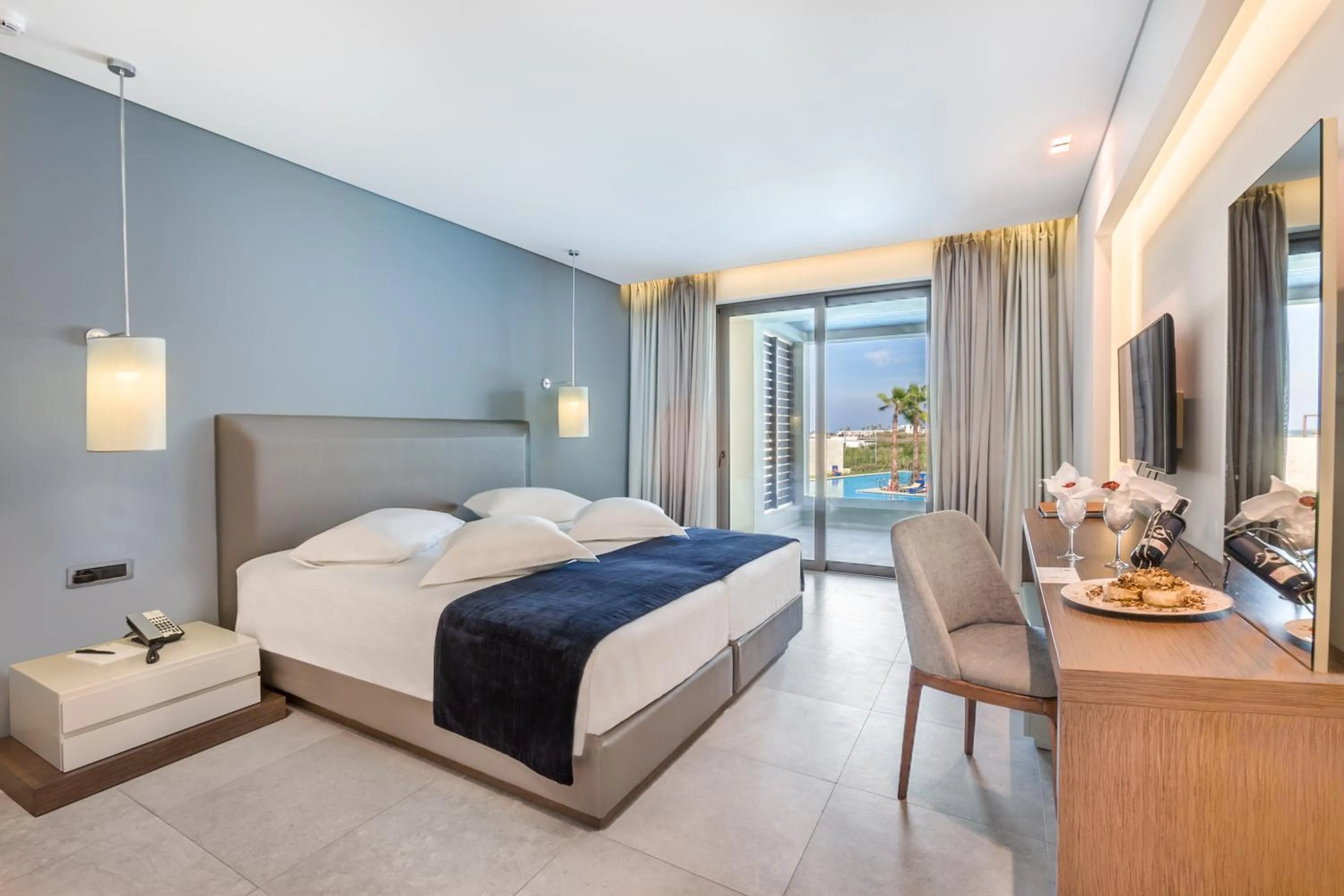 Bedroom, Bed in Astir Odysseus Kos Resort and Spa