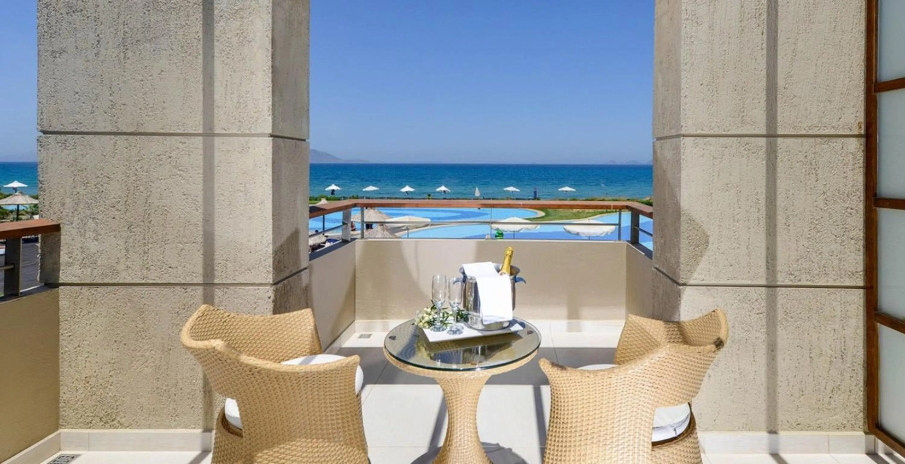 Balcony/Terrace in Astir Odysseus Kos Resort and Spa