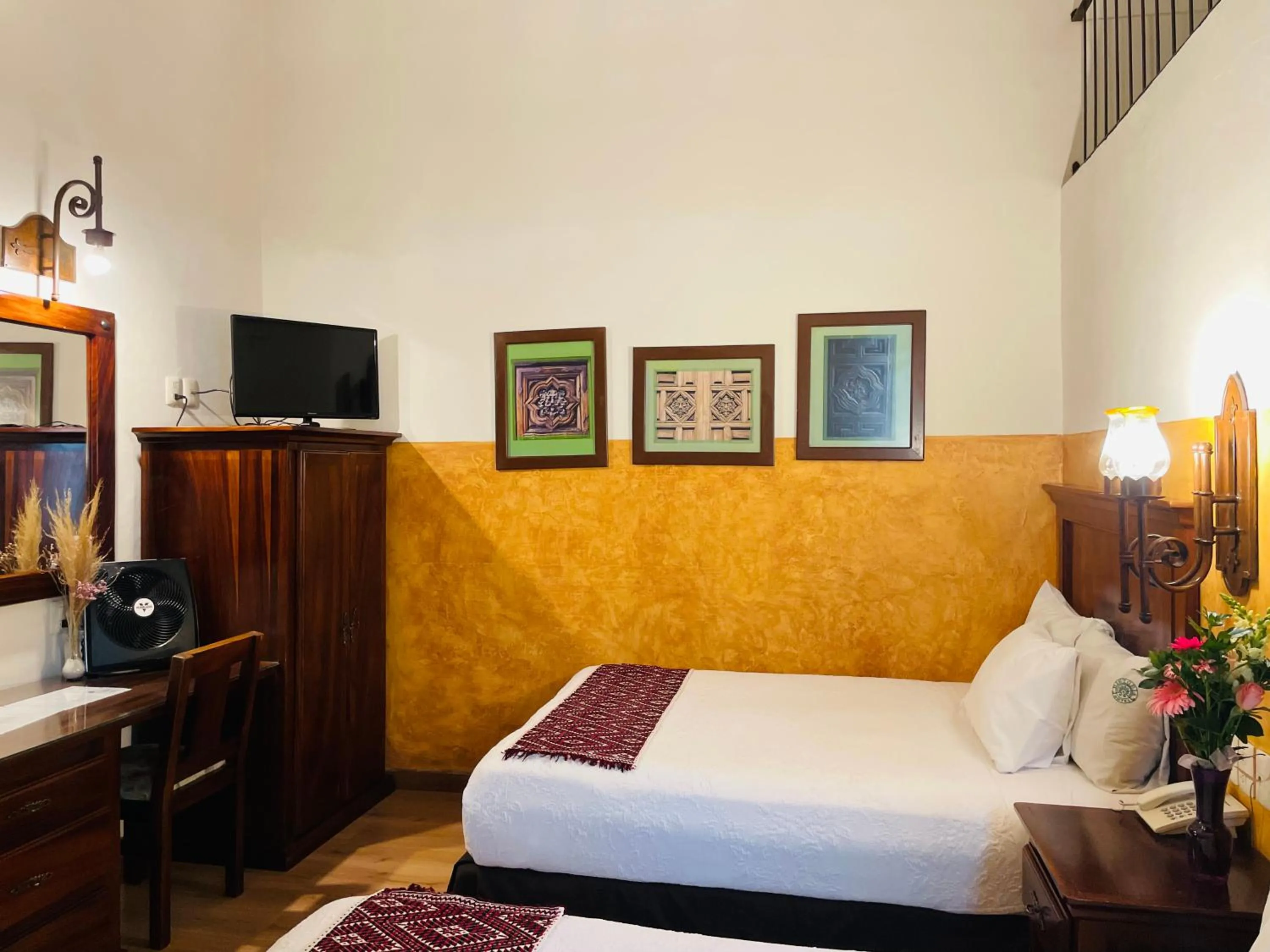 Bed in Hotel Historia