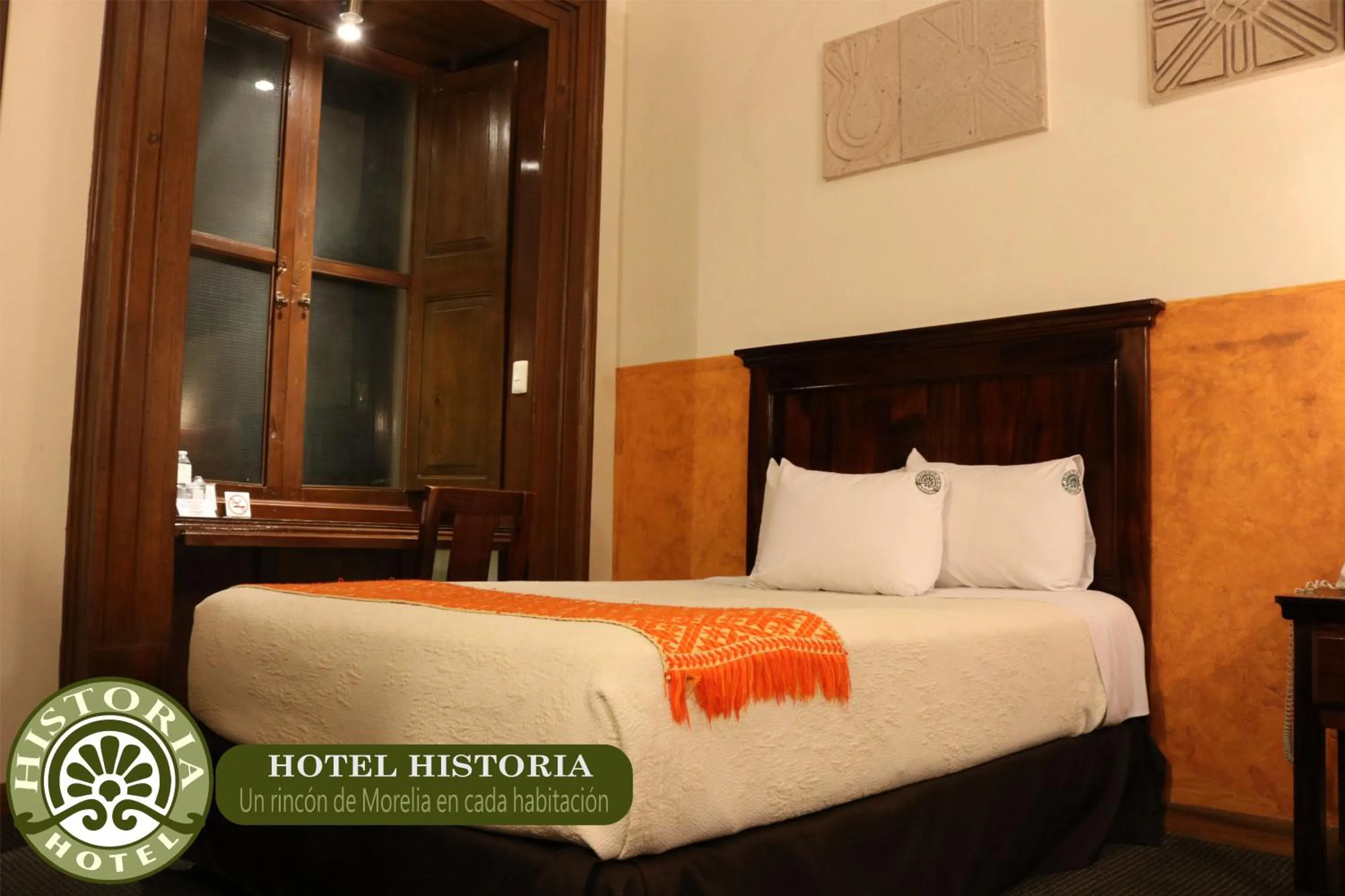 Bed in Hotel Historia