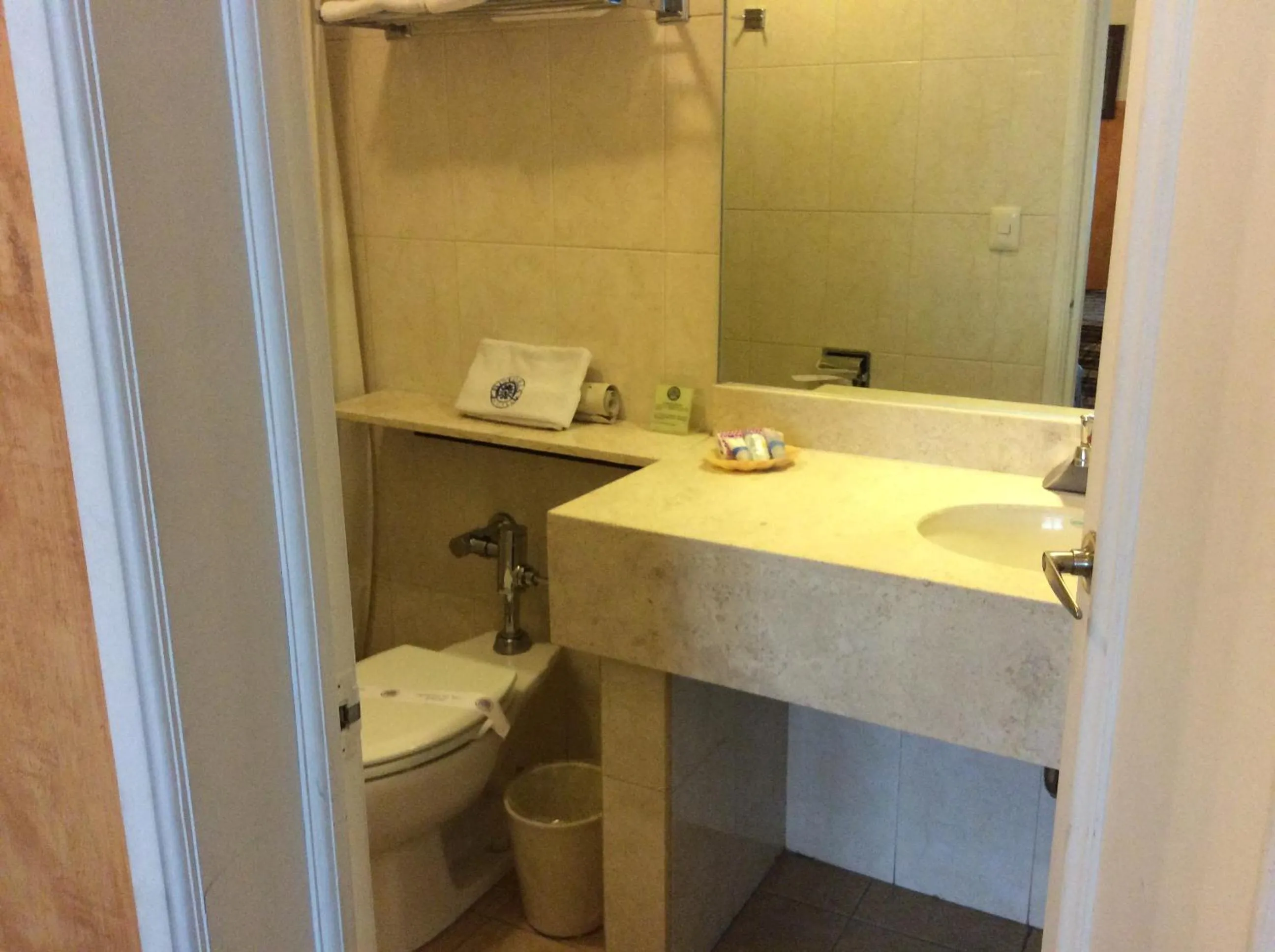 Bathroom in Hotel Historia