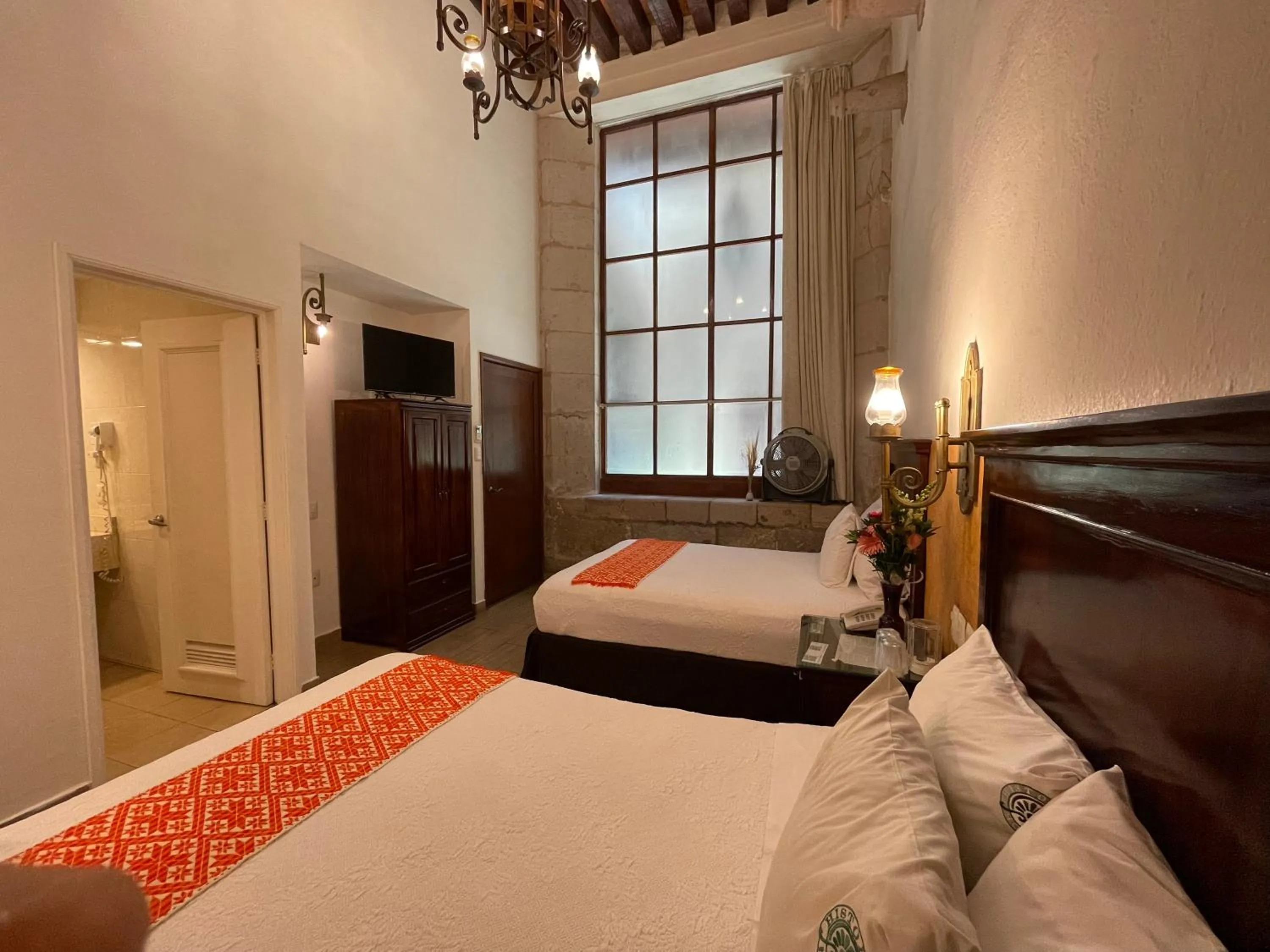 Bed in Hotel Historia