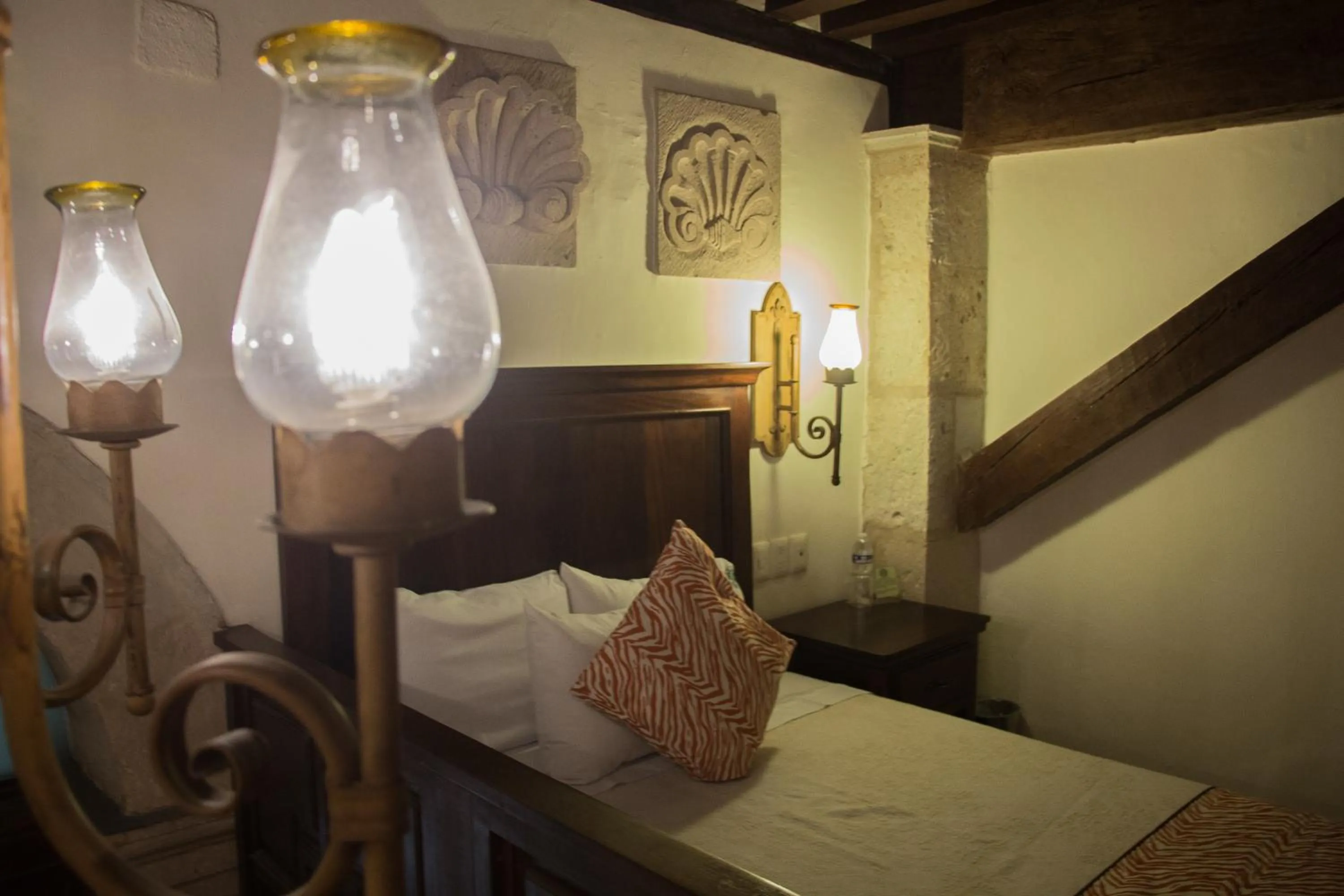 Bed in Hotel Historia