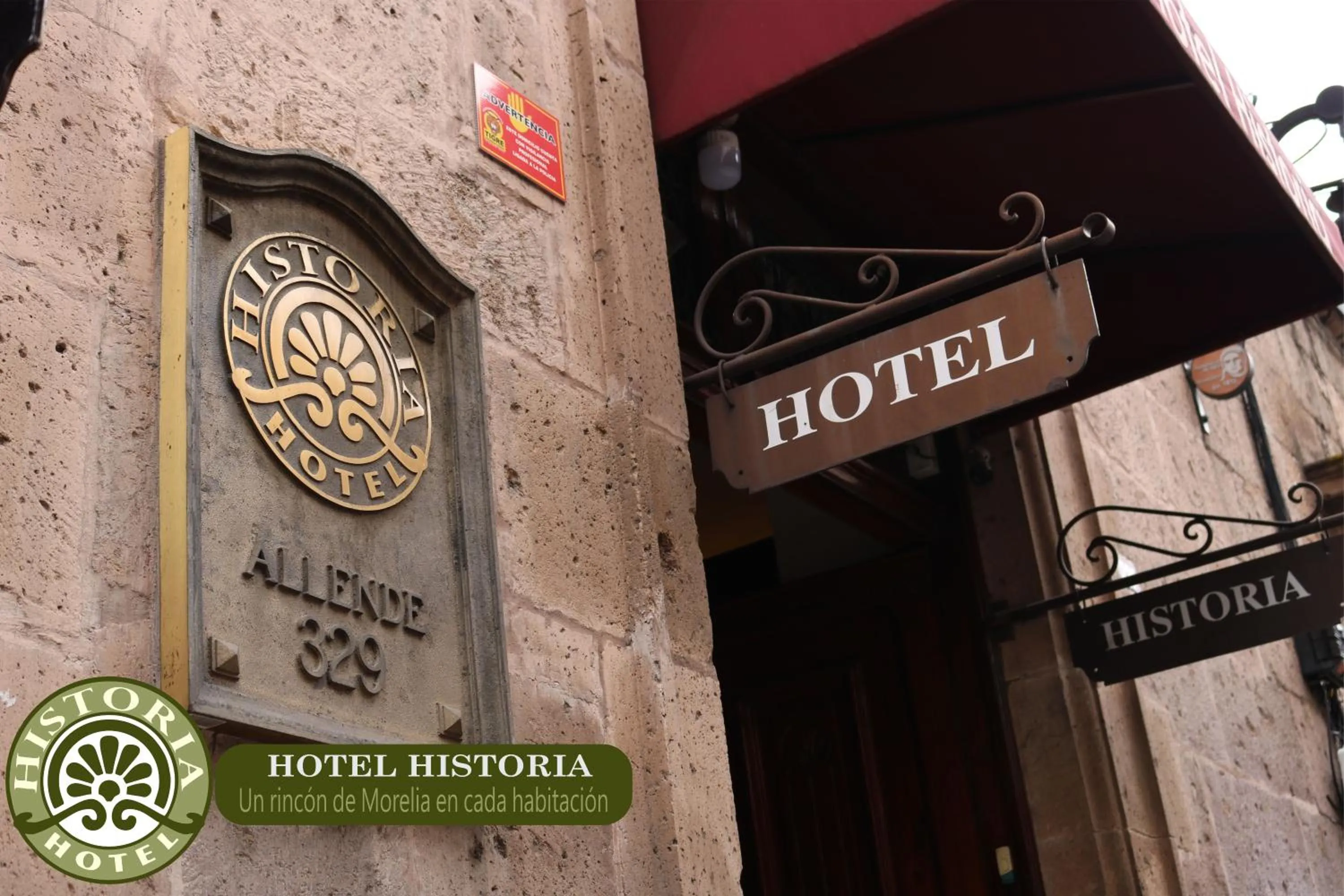 Property building in Hotel Historia