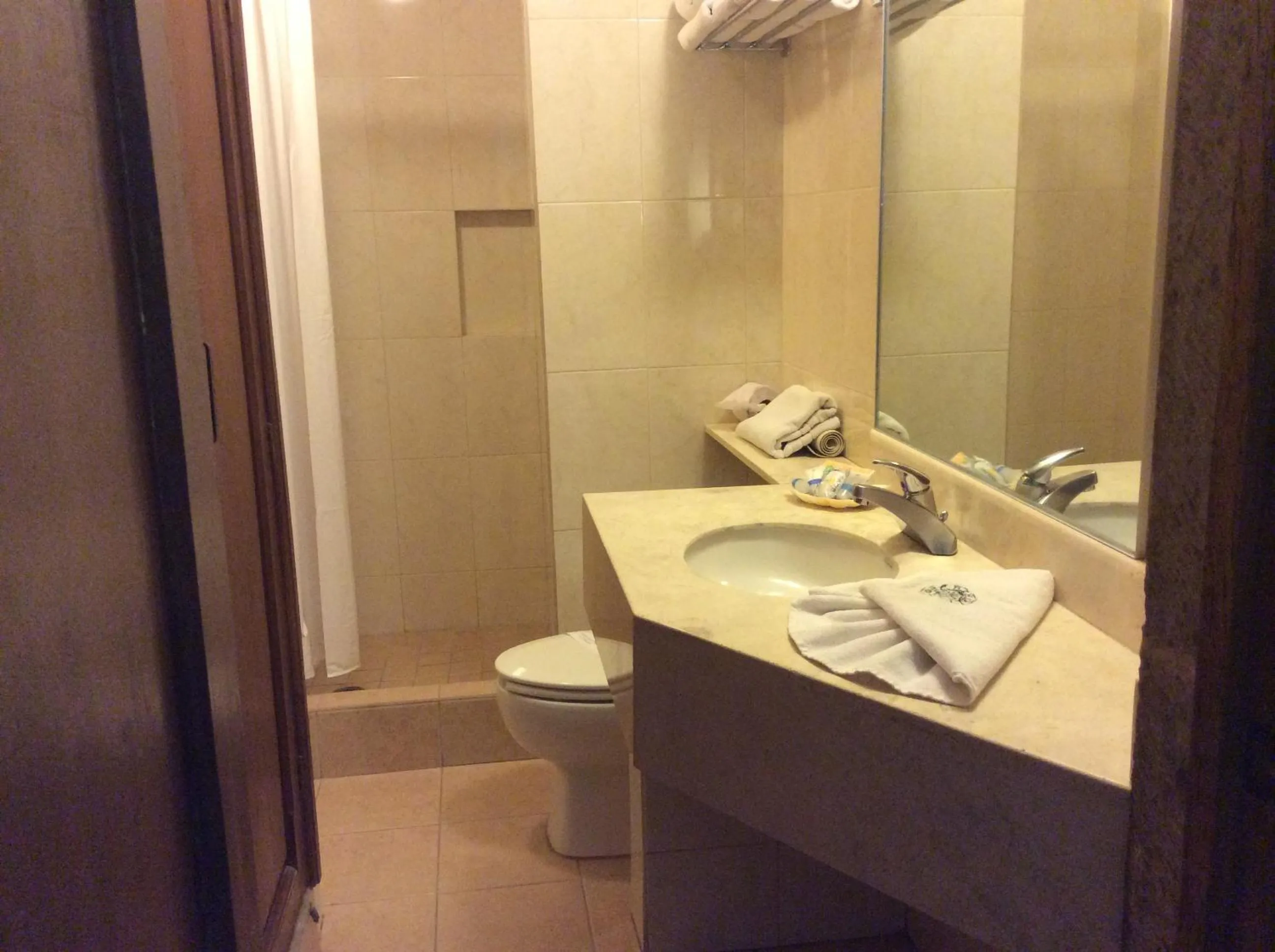 Bathroom in Hotel Historia