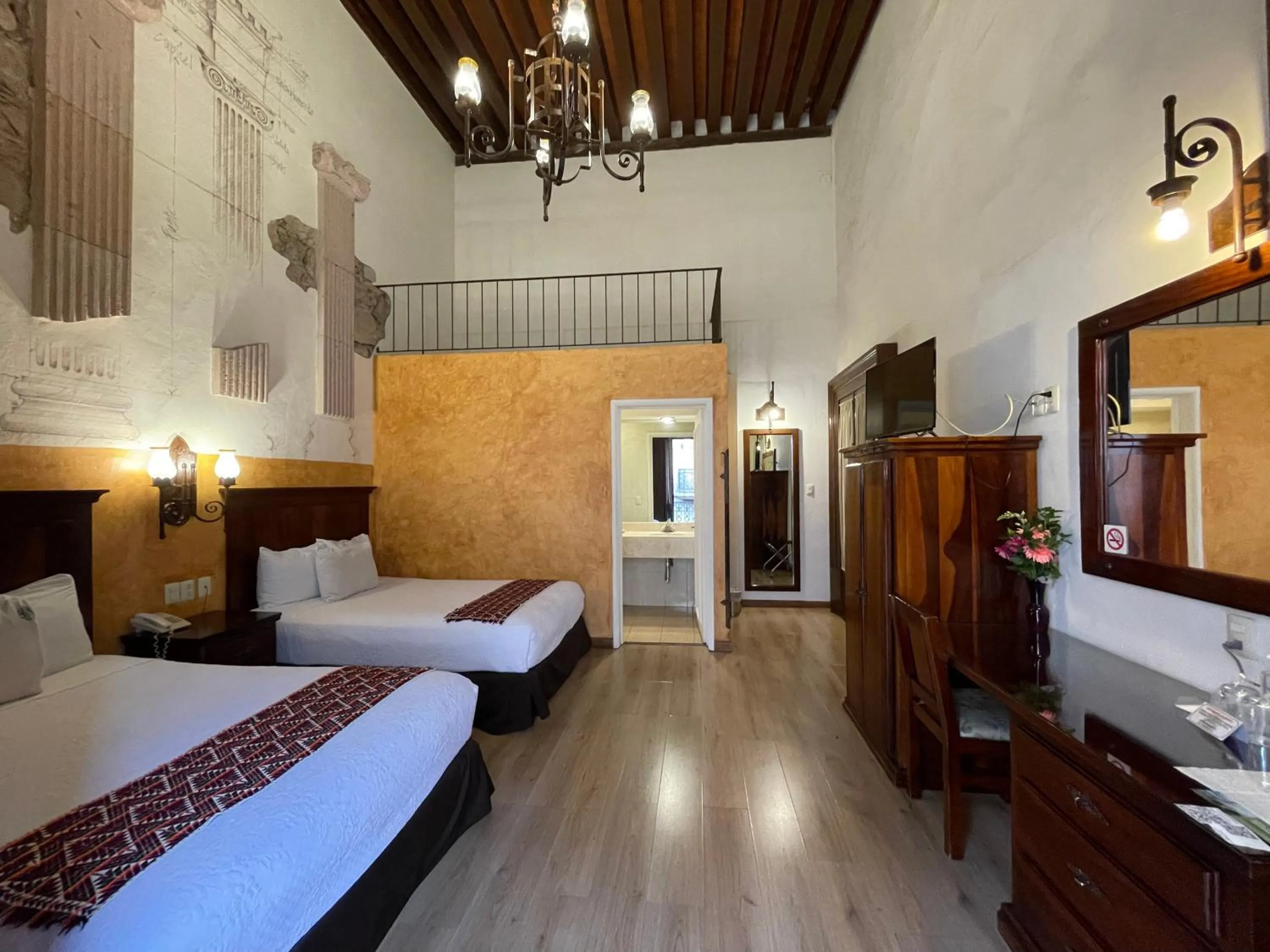 Bed in Hotel Historia