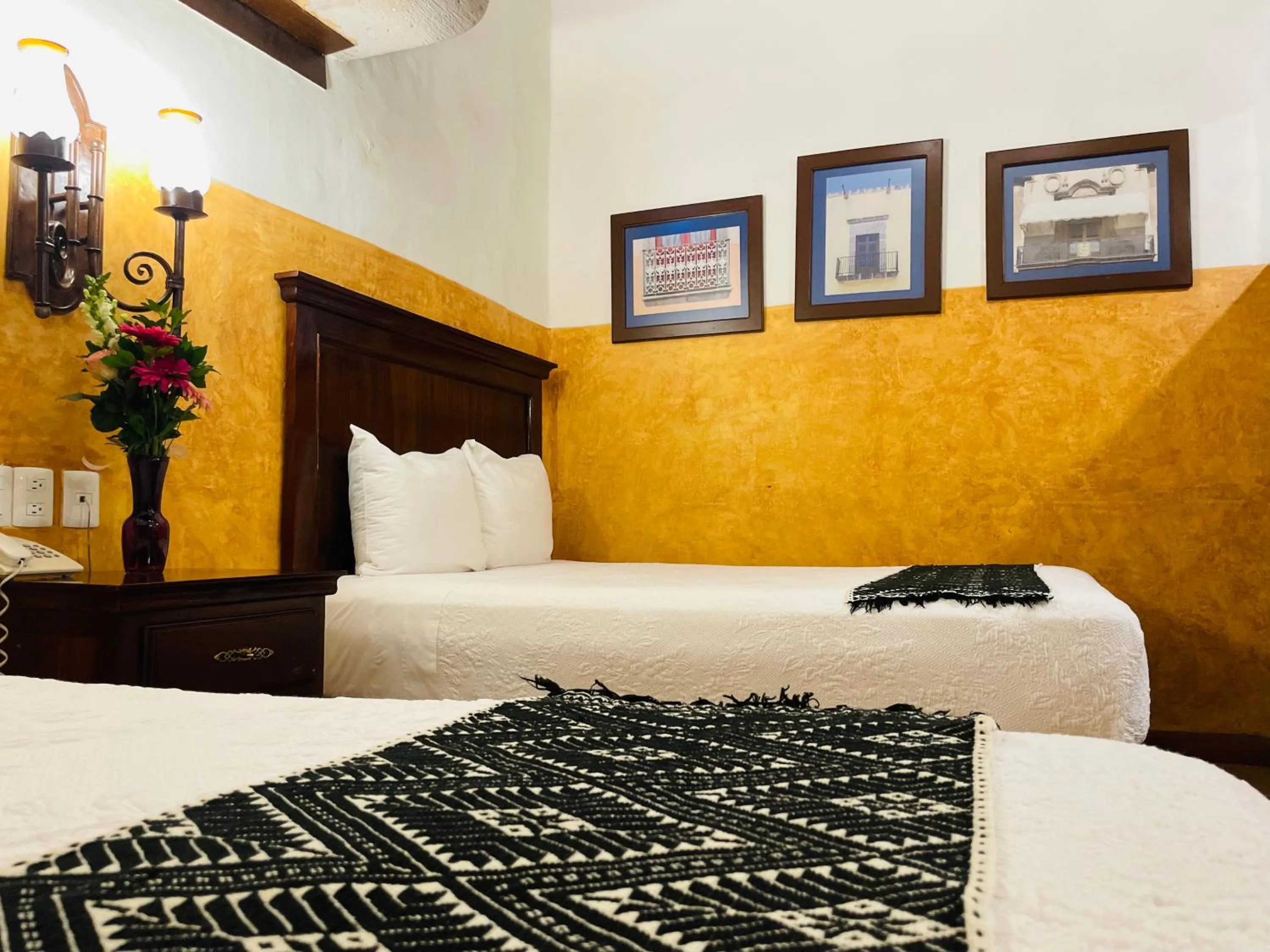 Bed in Hotel Historia