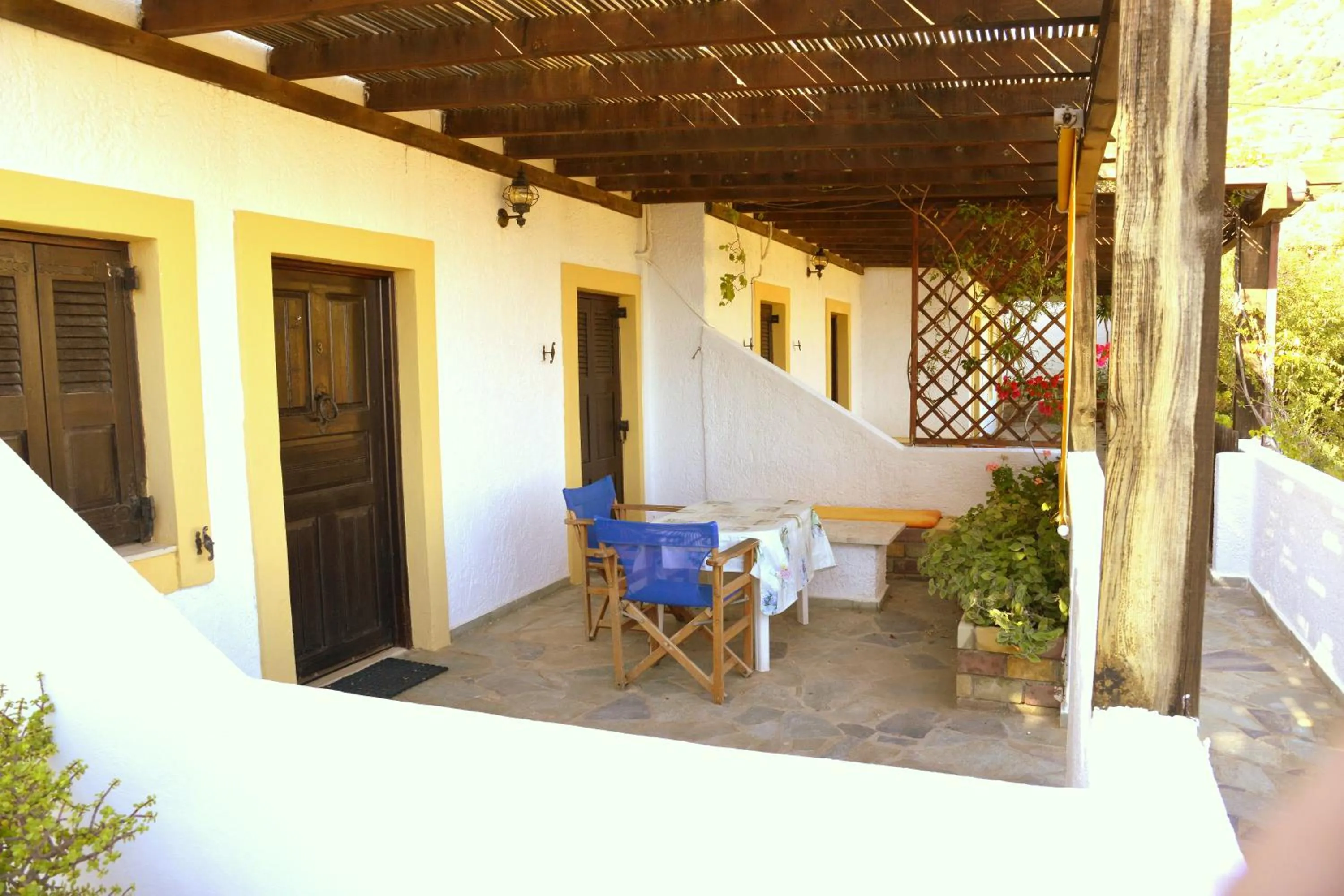 Balcony/Terrace in Filoxenia Villa
