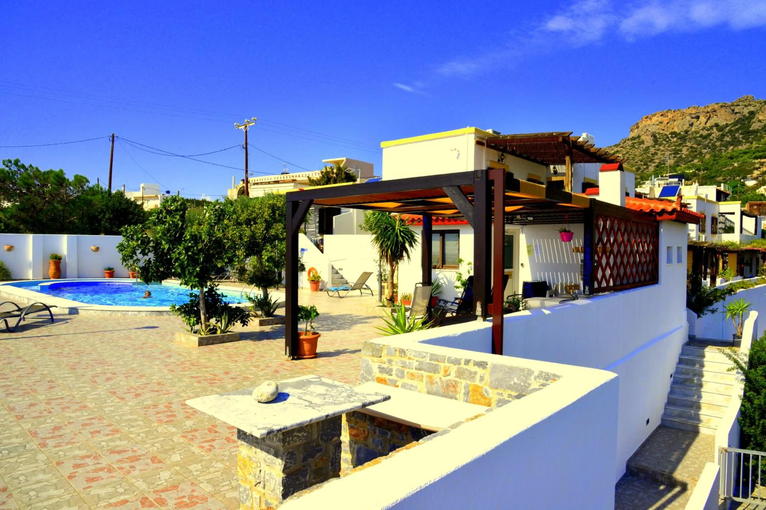 Property building in Filoxenia Villa