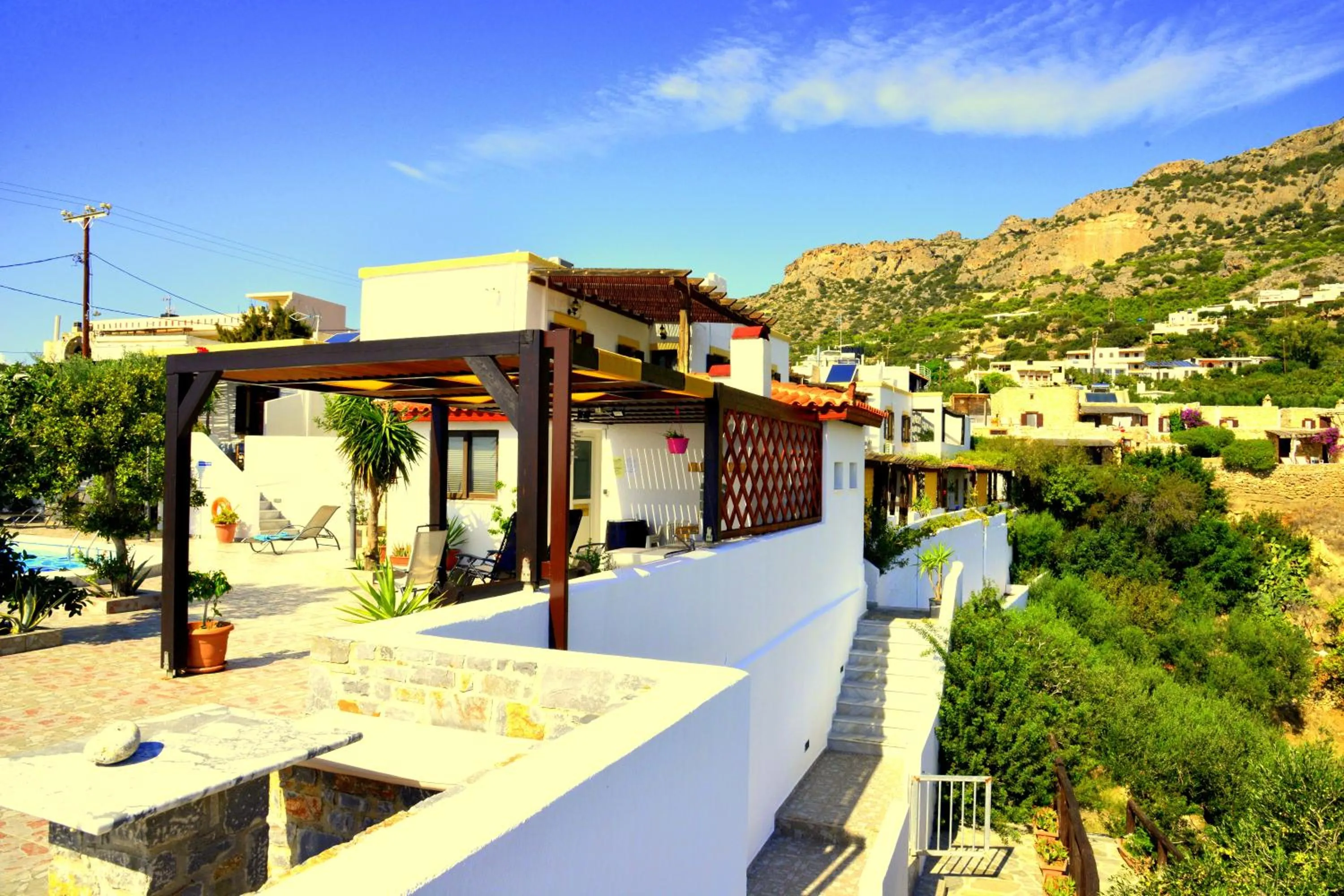 Property building in Filoxenia Villa