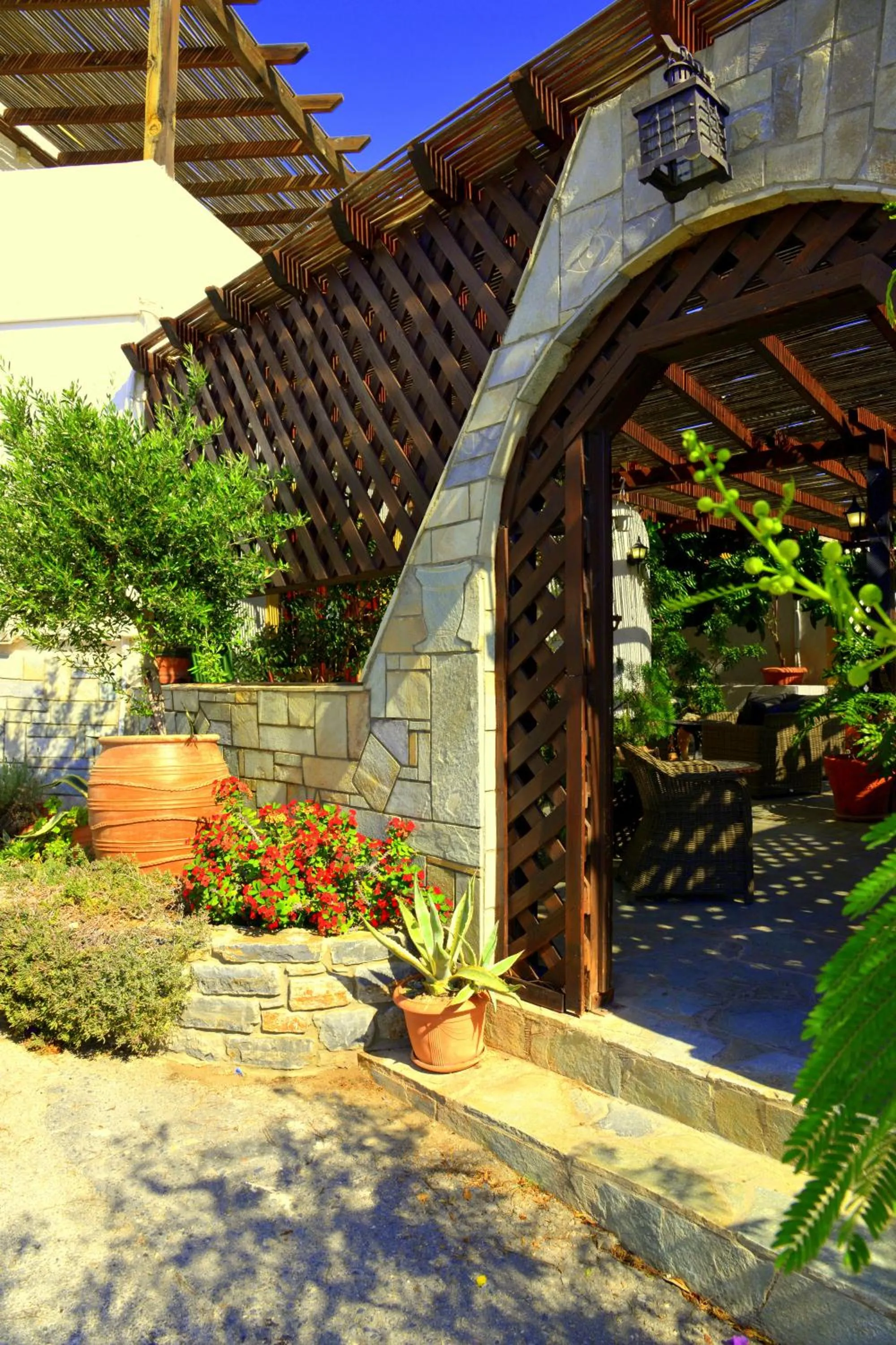 Property building in Filoxenia Villa