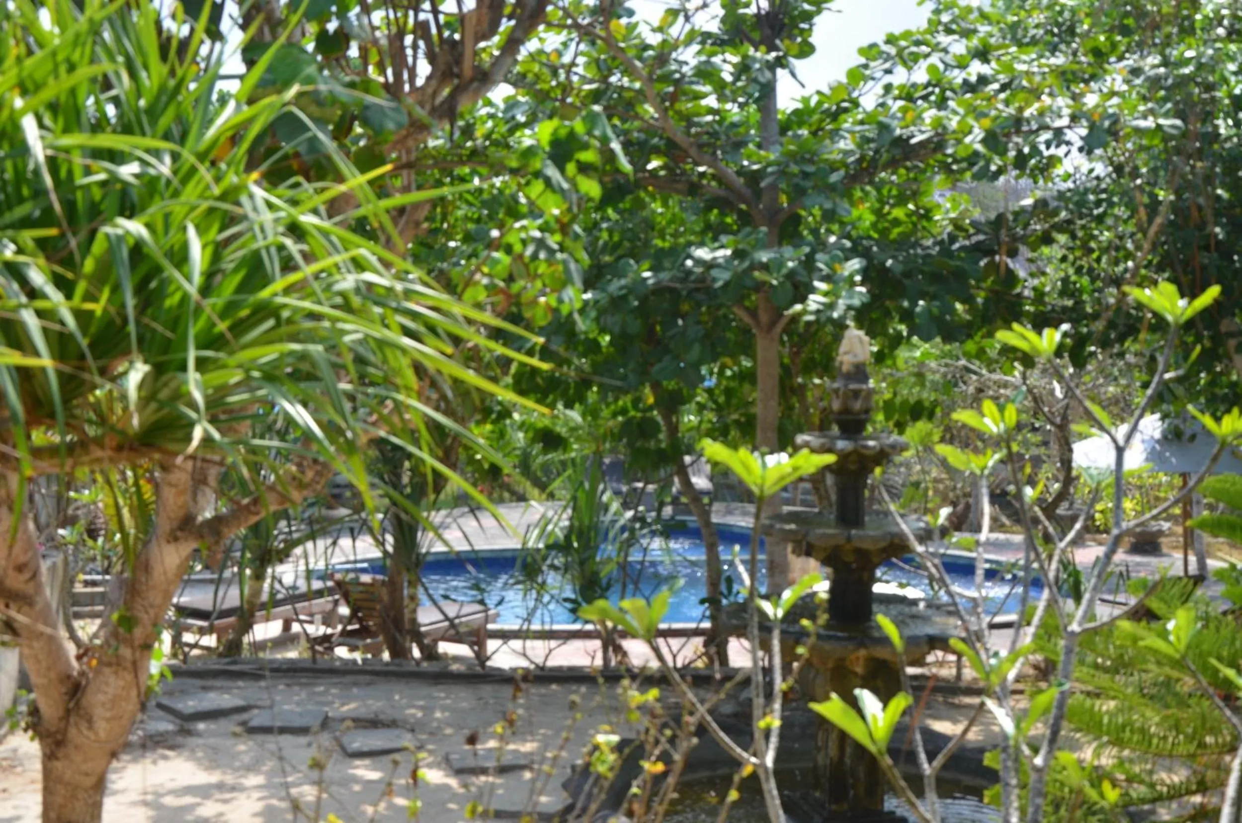 Garden in Sunset Villa Lembongan