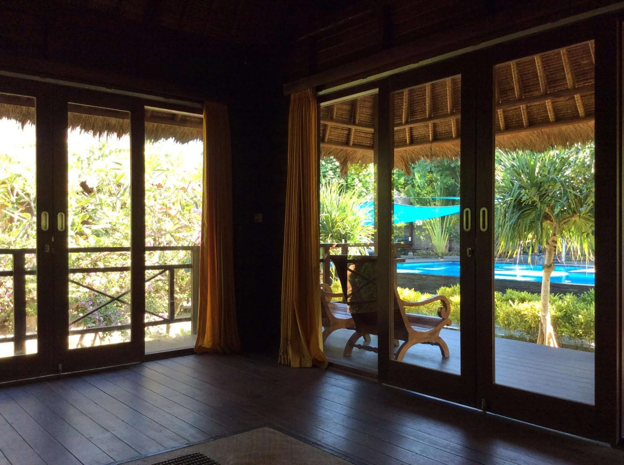 Living room in Sunset Villa Lembongan