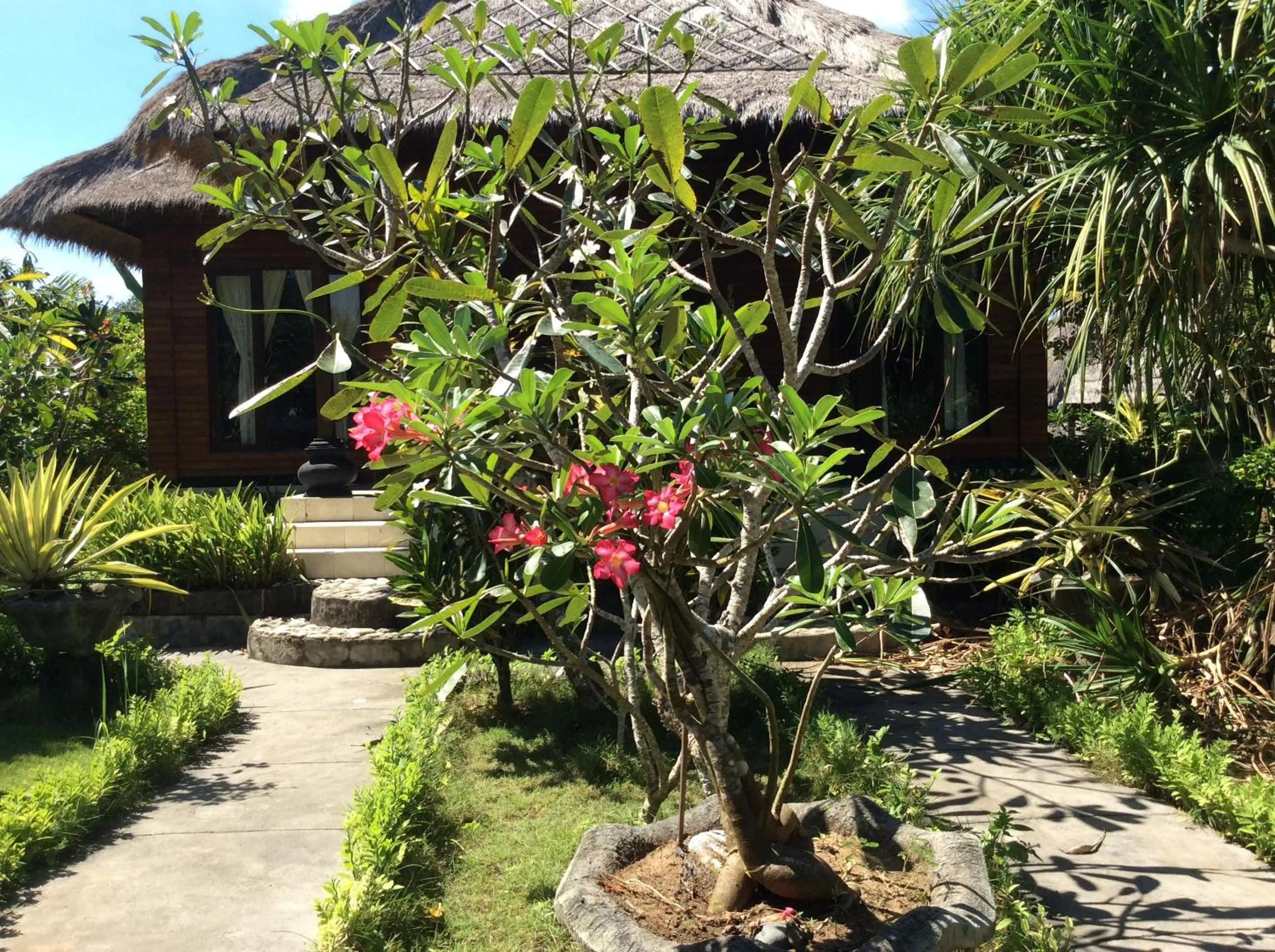 Garden in Sunset Villa Lembongan