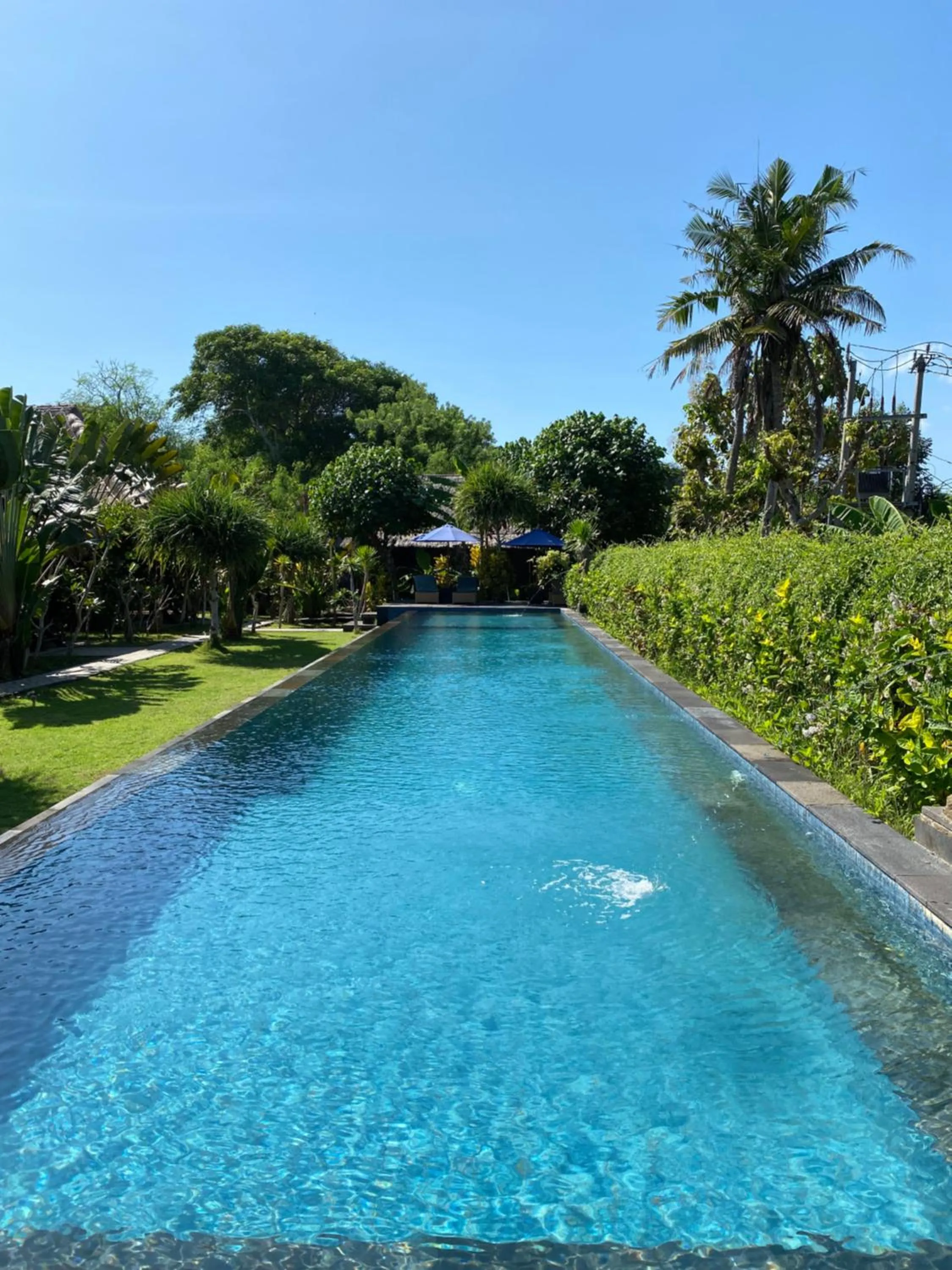 Swimming pool in Sunset Villa Lembongan