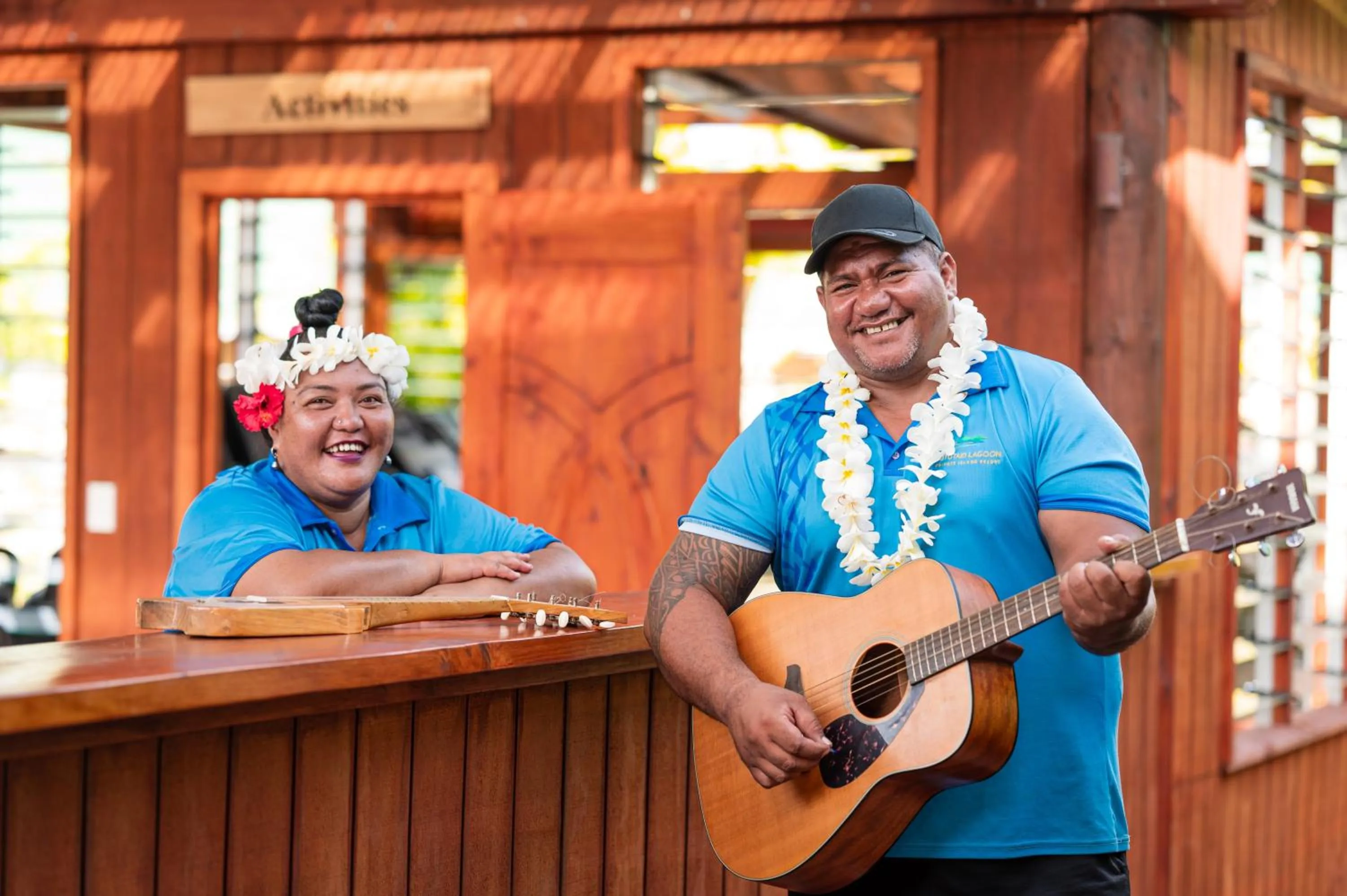 Staff in Aitutaki Lagoon Private Island Resort (Adults Only)