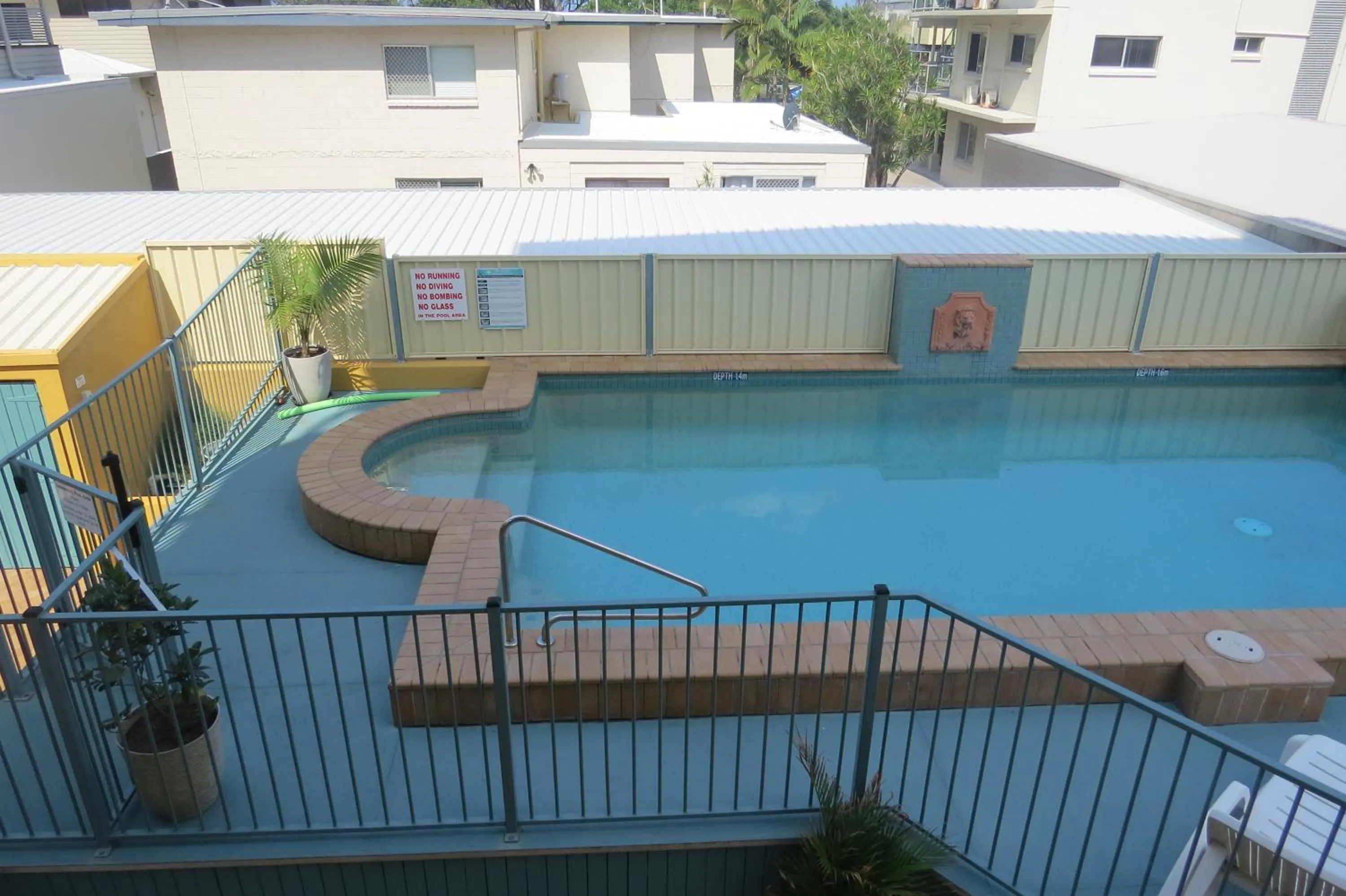 Swimming pool in Sunshine Towers Boutique Apartments