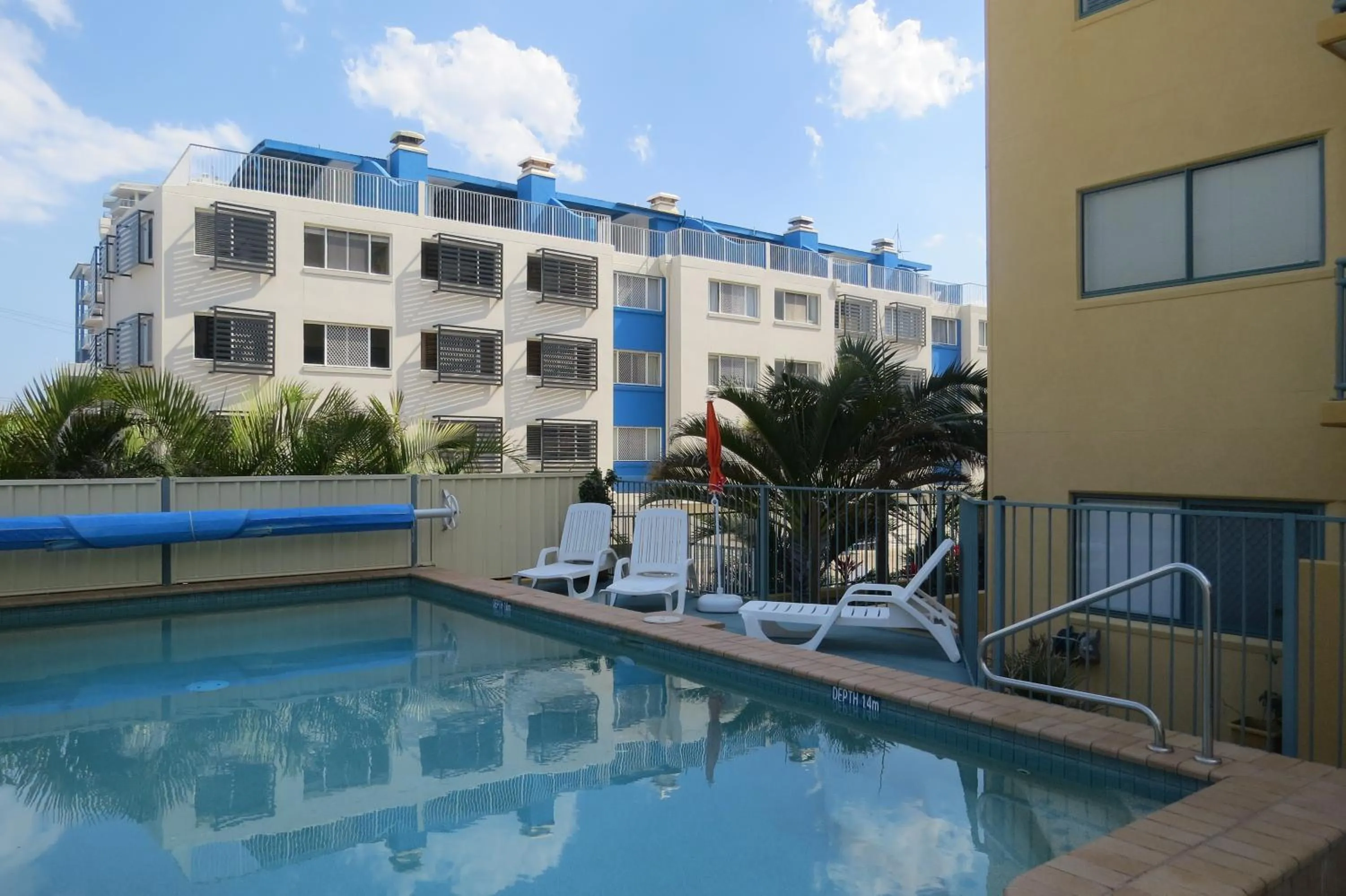 Swimming pool in Sunshine Towers Boutique Apartments