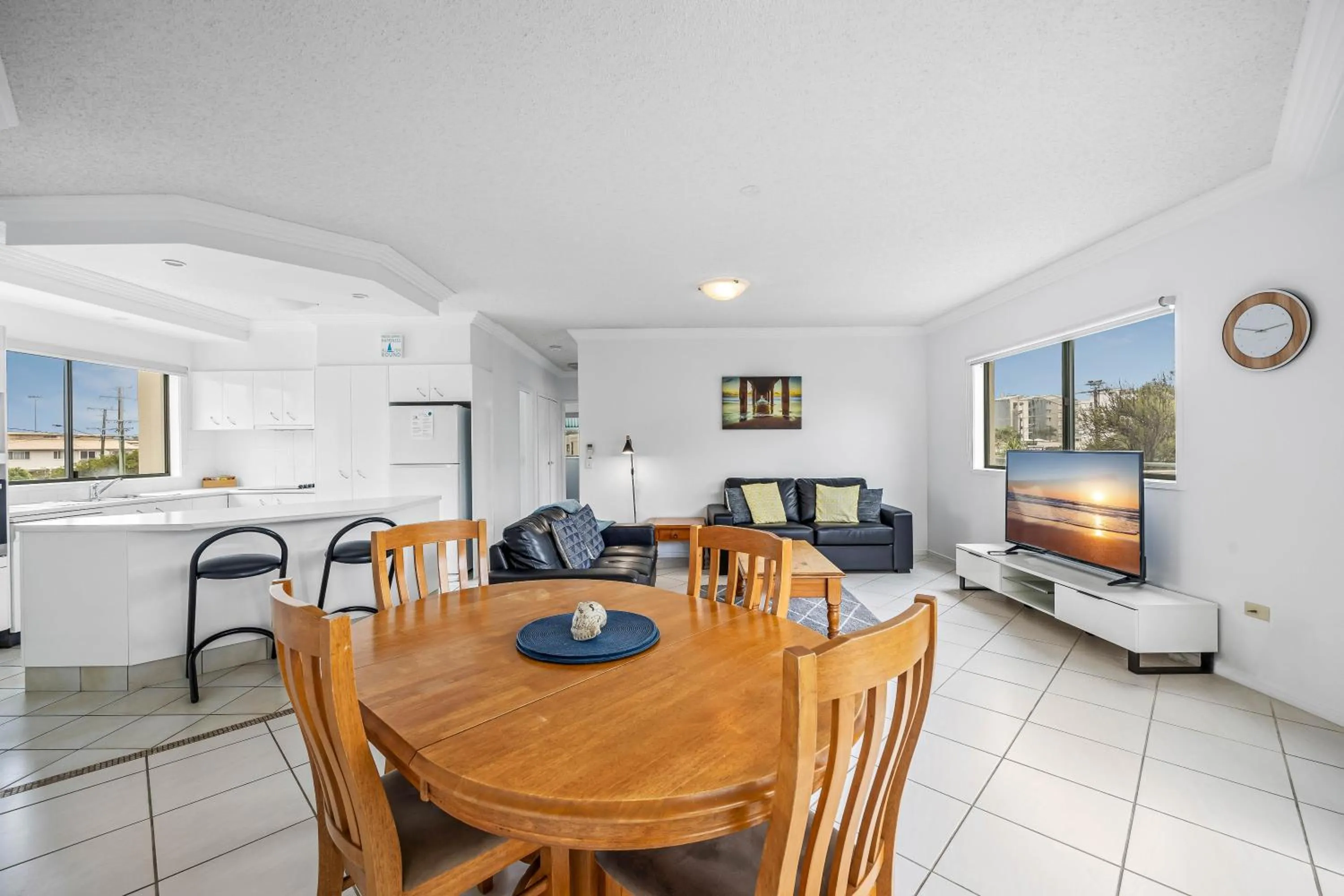 Living room in Sunshine Towers Boutique Apartments