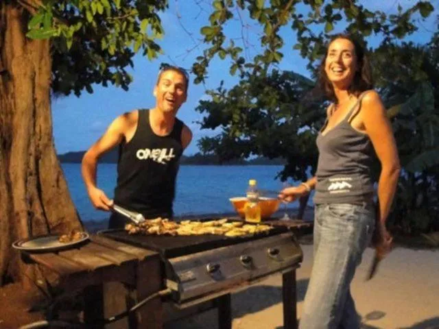 People in Mystic Sands