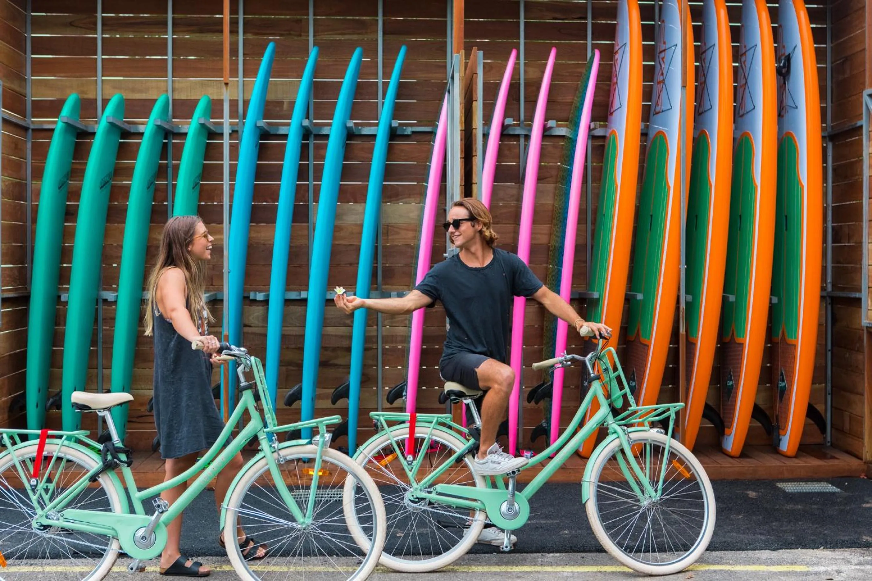 Activities in Wake Up! Byron Bay